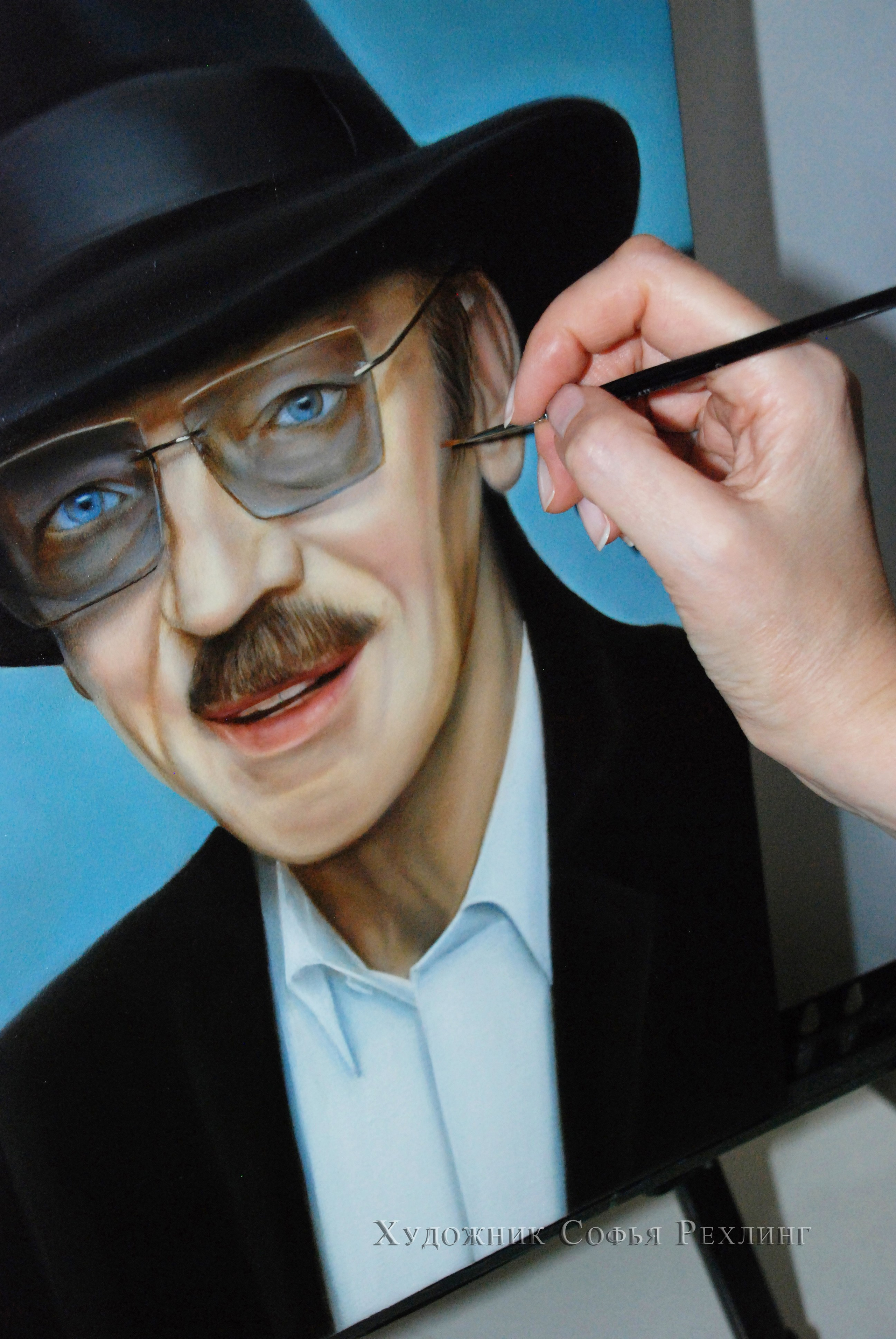 Боярский М.С. 30×40 см → смотреть. Картины и портреты на заказ по фотографии. Художник Софья Рехлинг