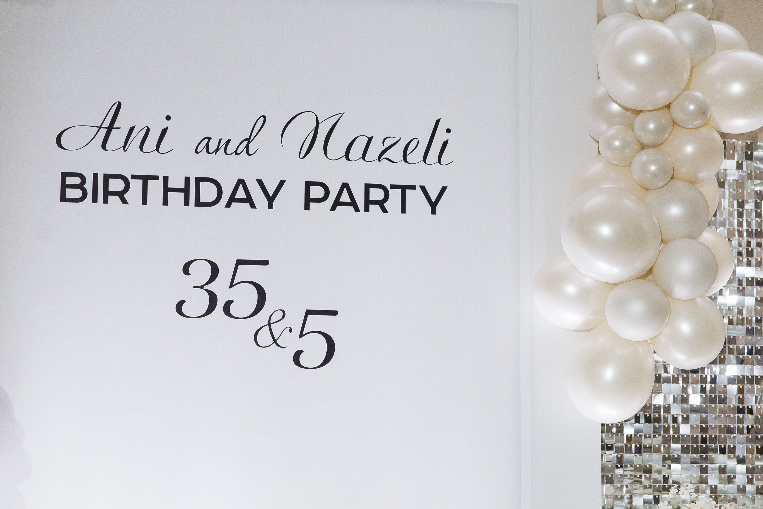 Ани и Назели. 35&5 День рождения, «Янтарь». Фотограф в Красноярске Надежда Воскресенская