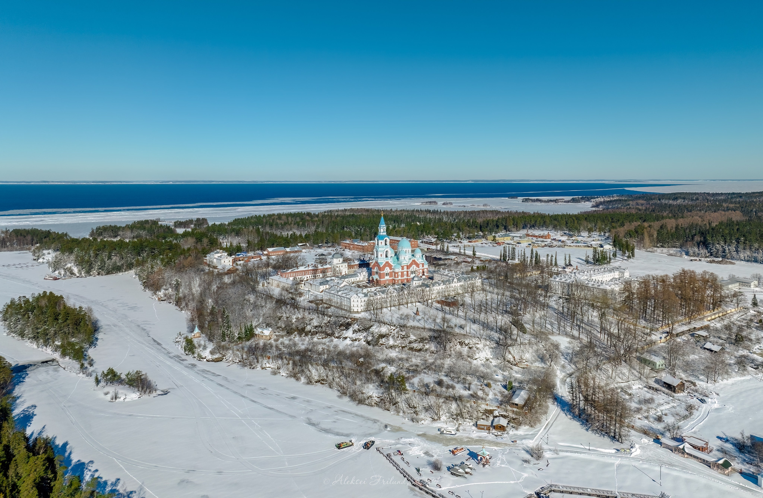 Валаам. Аэросъемка. Фото и Видео в Карелии. Алексей Фрилунд