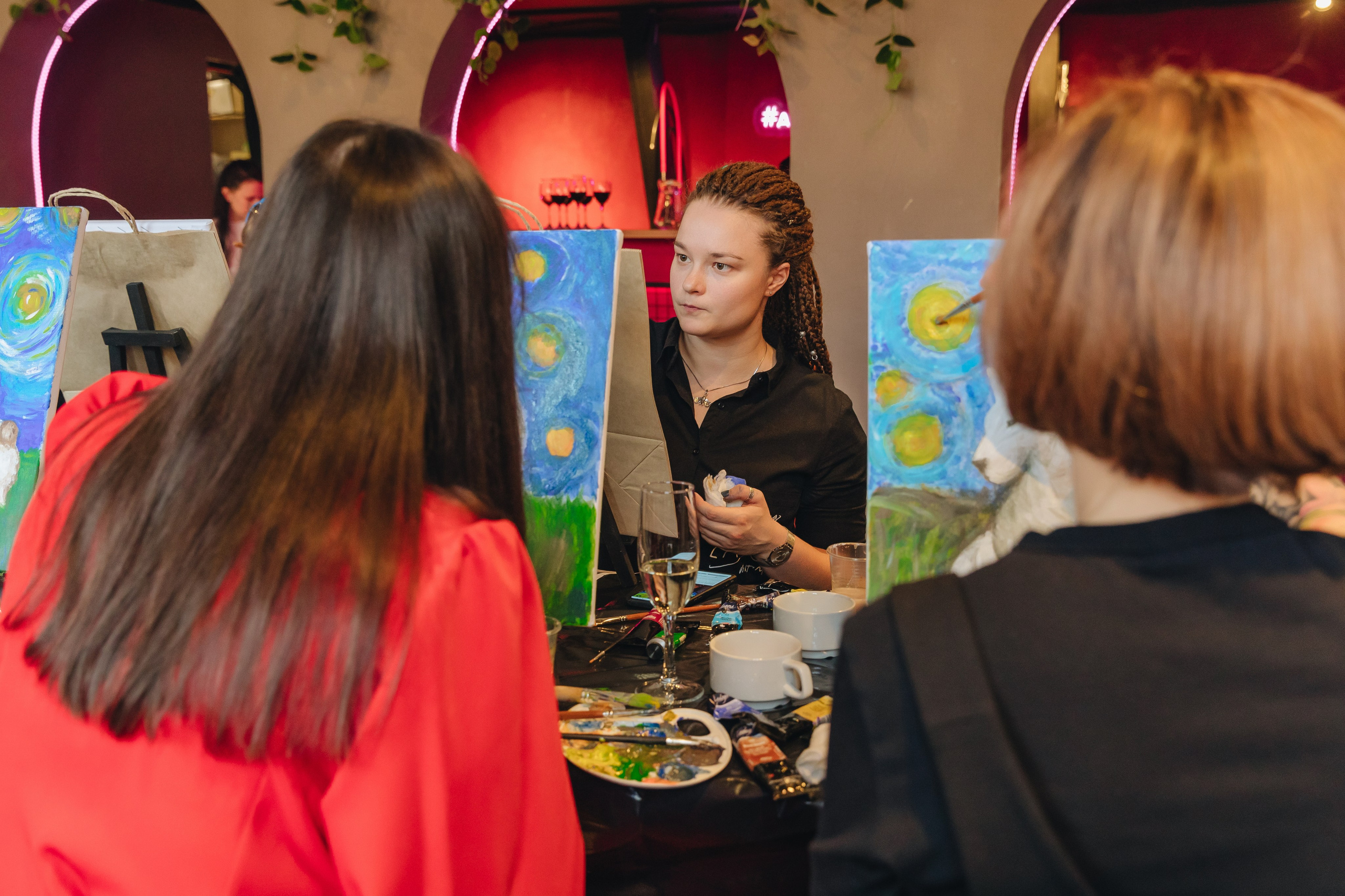 Арт-вечеринка. Семейный фотограф в Санкт-Петербурге Ева Маркова