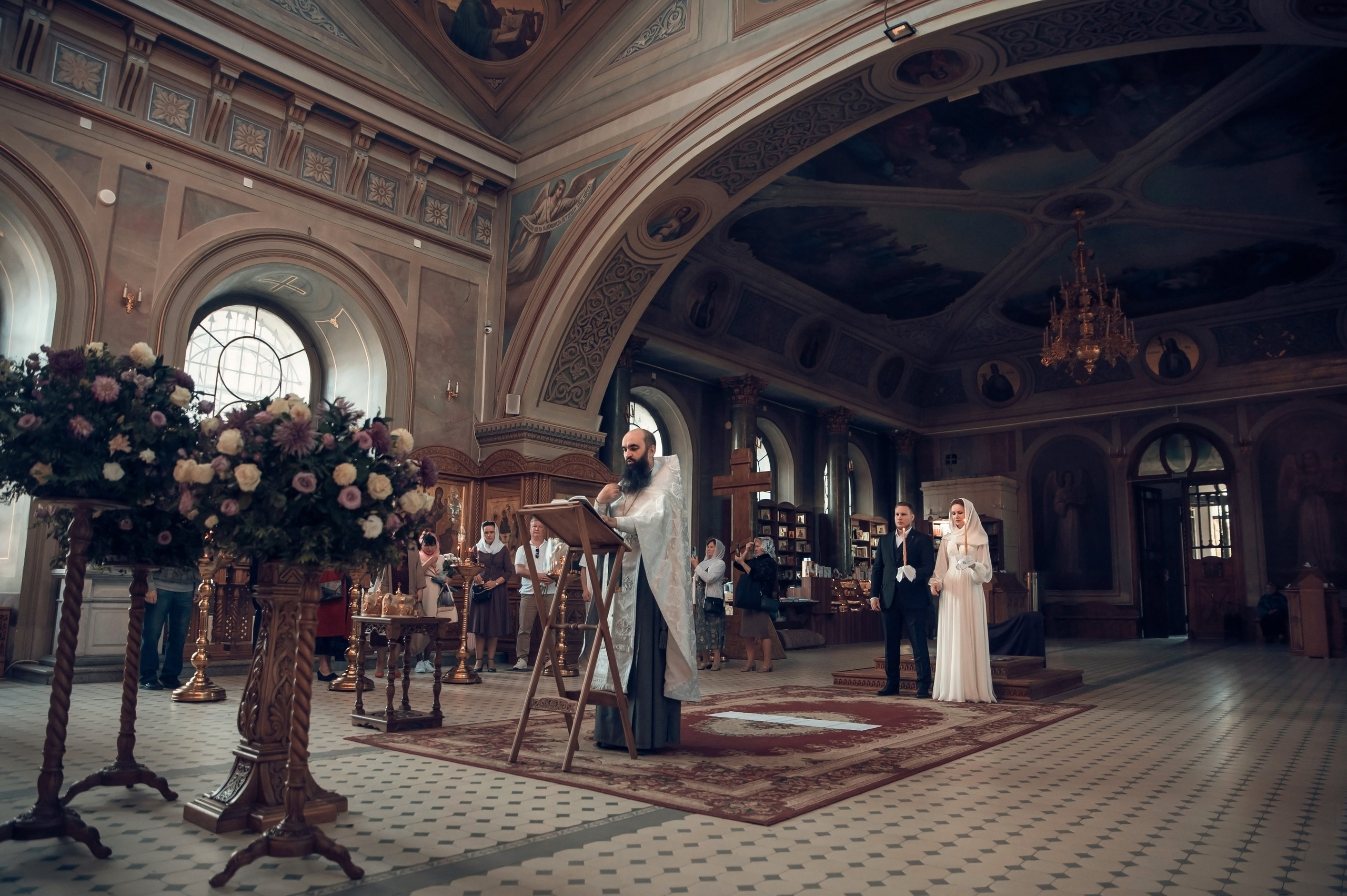 Таинство Венчания Христорождественский кафедральный собор. Семейный фотограф Олеся Батурина Рязань