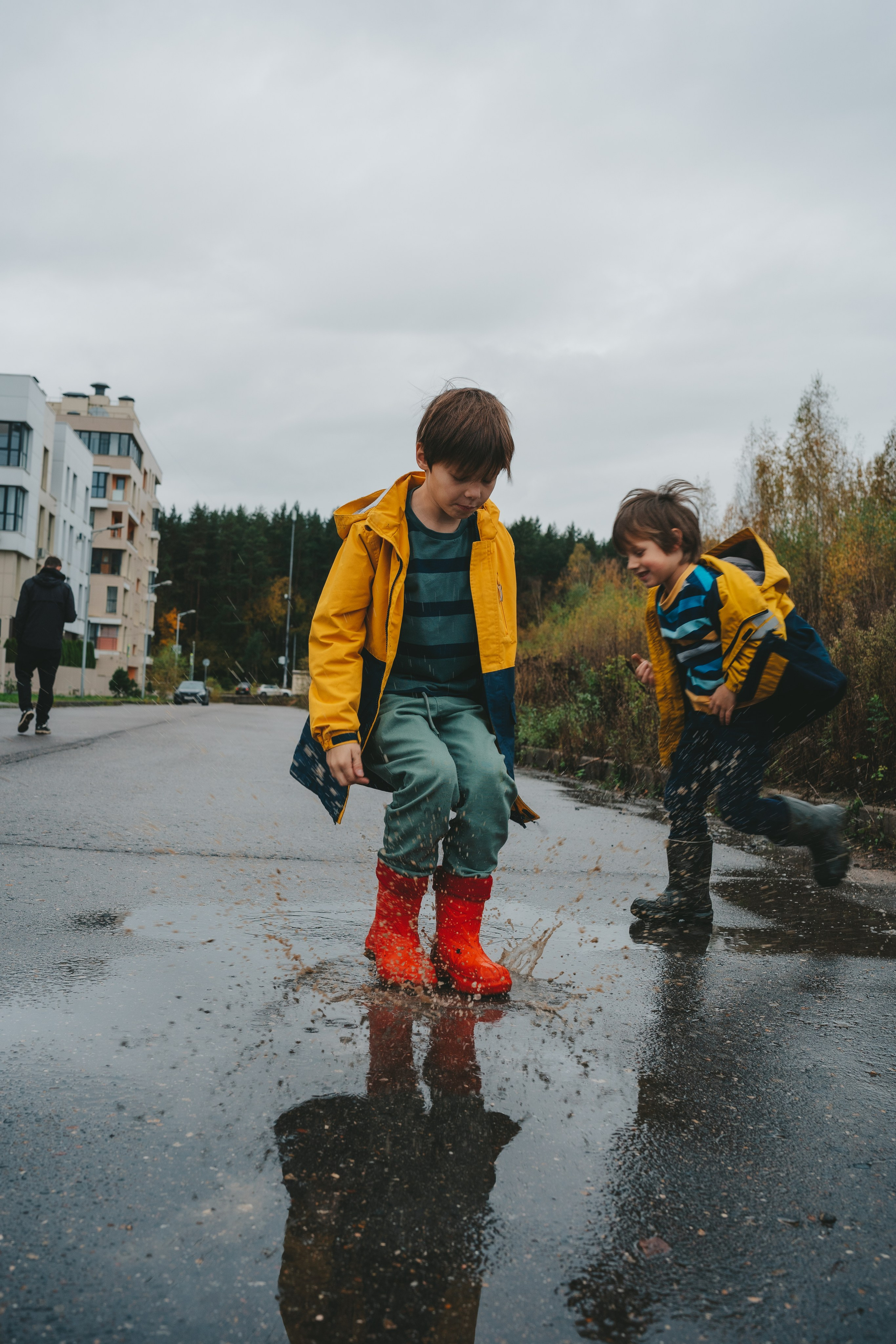 Осенняя семейная прогулка. Фотограф Екатерина Канчалаба