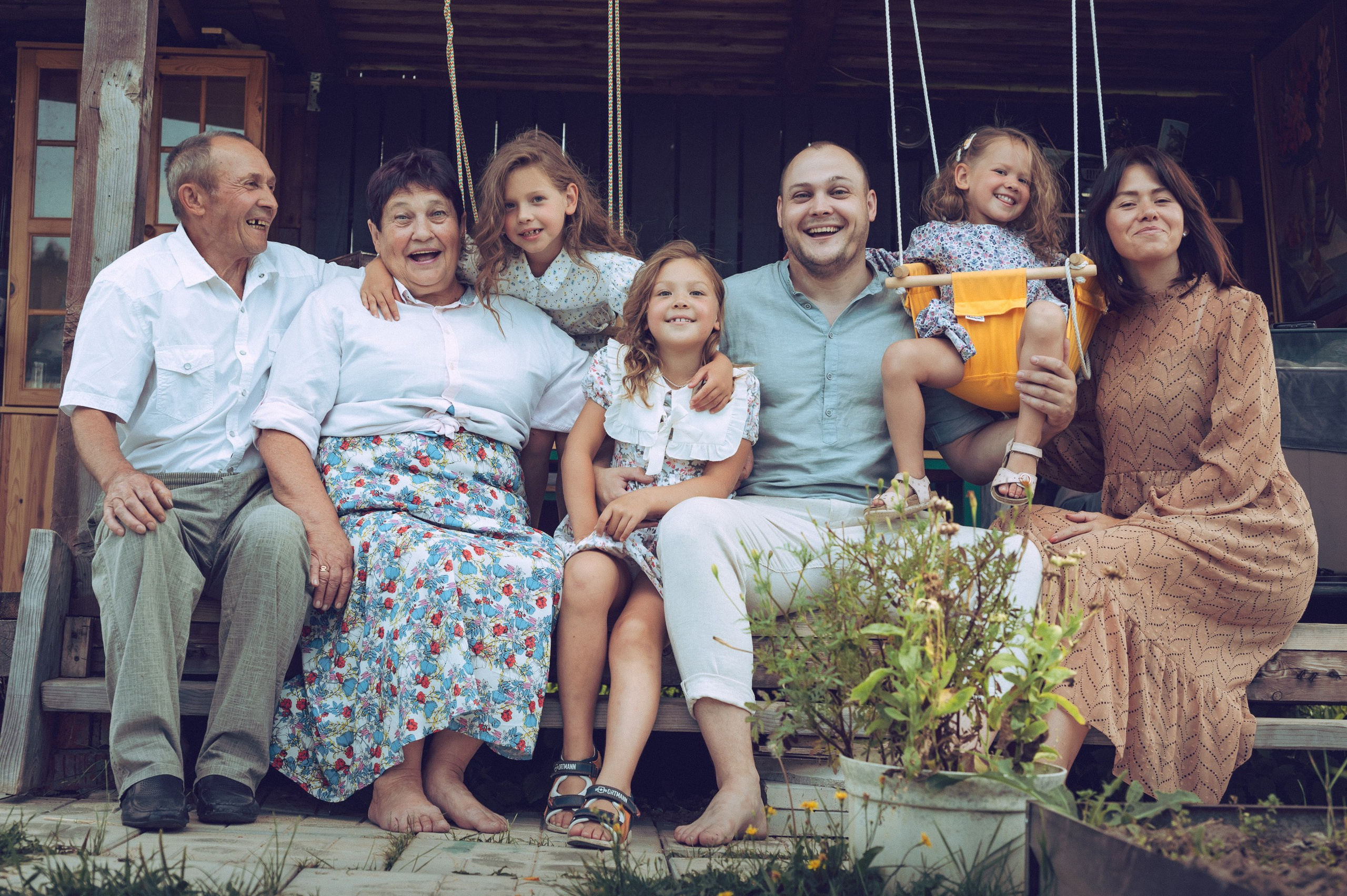 Семейная фотосессия на природе в Одинцово, тёплые моменты