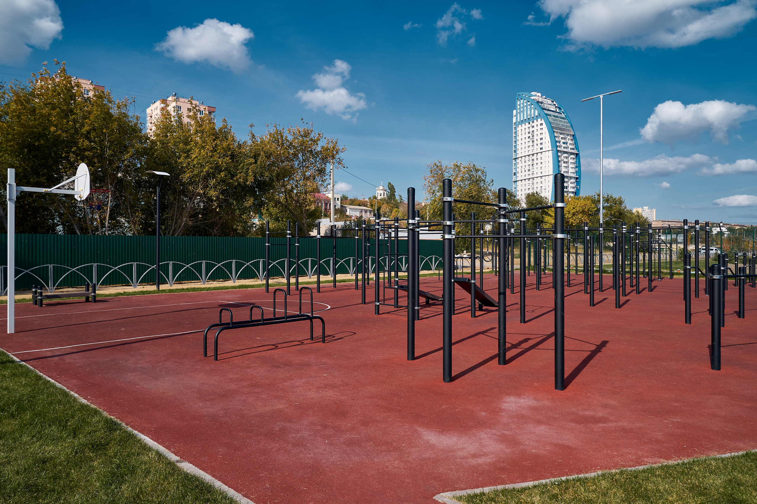 Спортивная площадка KENGURU PRO. Фотограф Никита Барановский