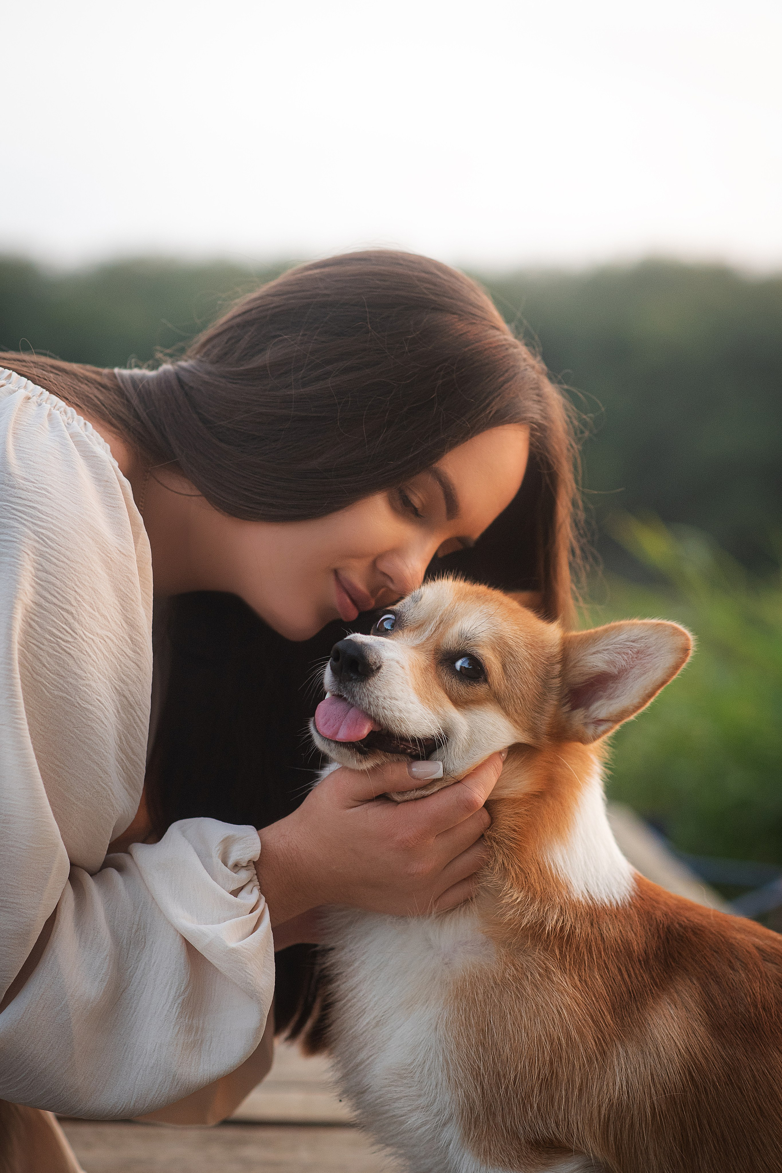 Саша, Оксана и Барни — 25.08.2024. Фотограф — Анималист | Анна Абрамова