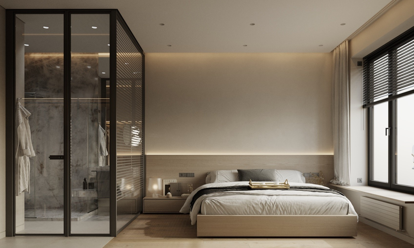 Приватная зона Клубный дом «West Garden». Интерьеры и архитекура