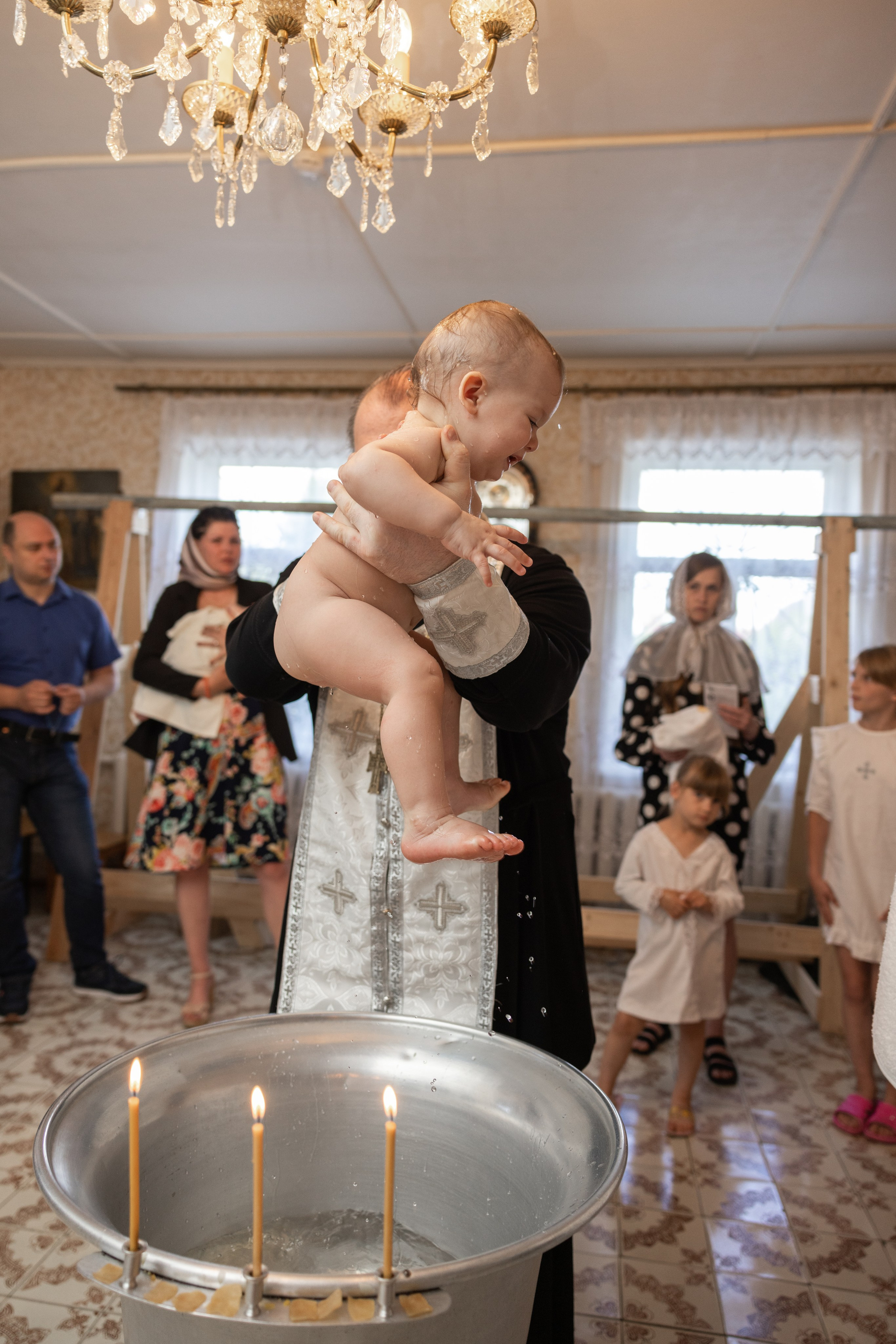 Крещение Елизаветы. Школьный и семейный фотограф в городе Тамбов и Моршанск Елена Федорова
