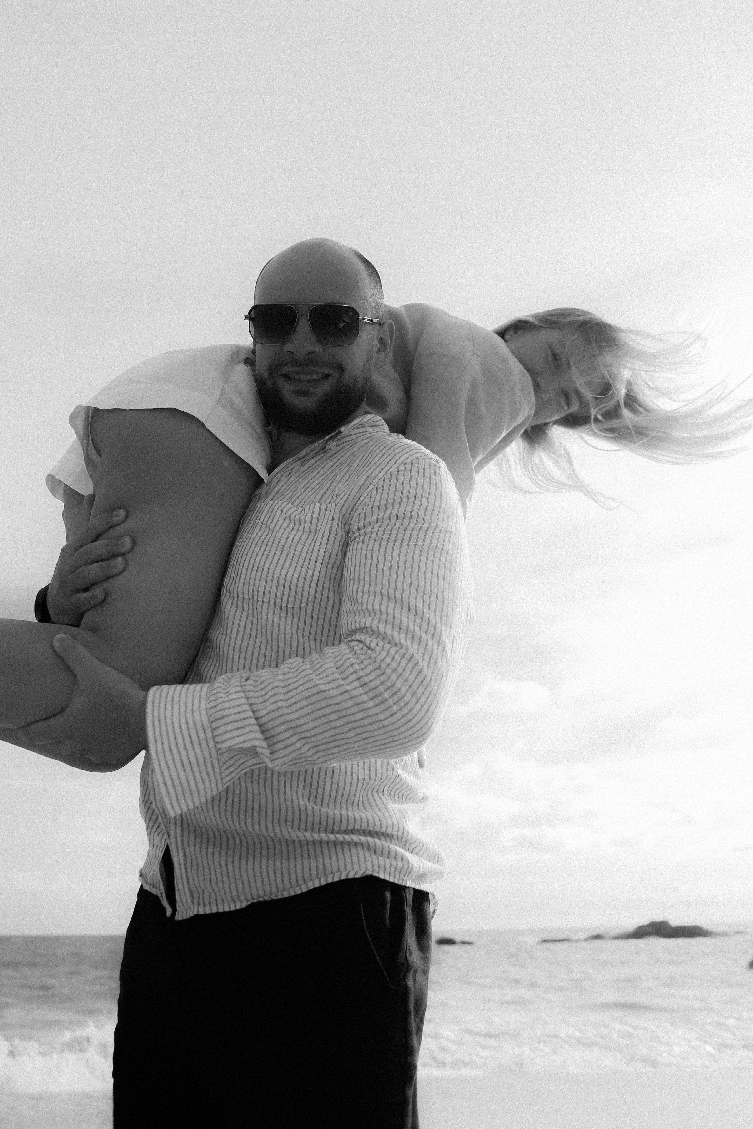 Южный пляж. Фотограф на Шри-Ланке