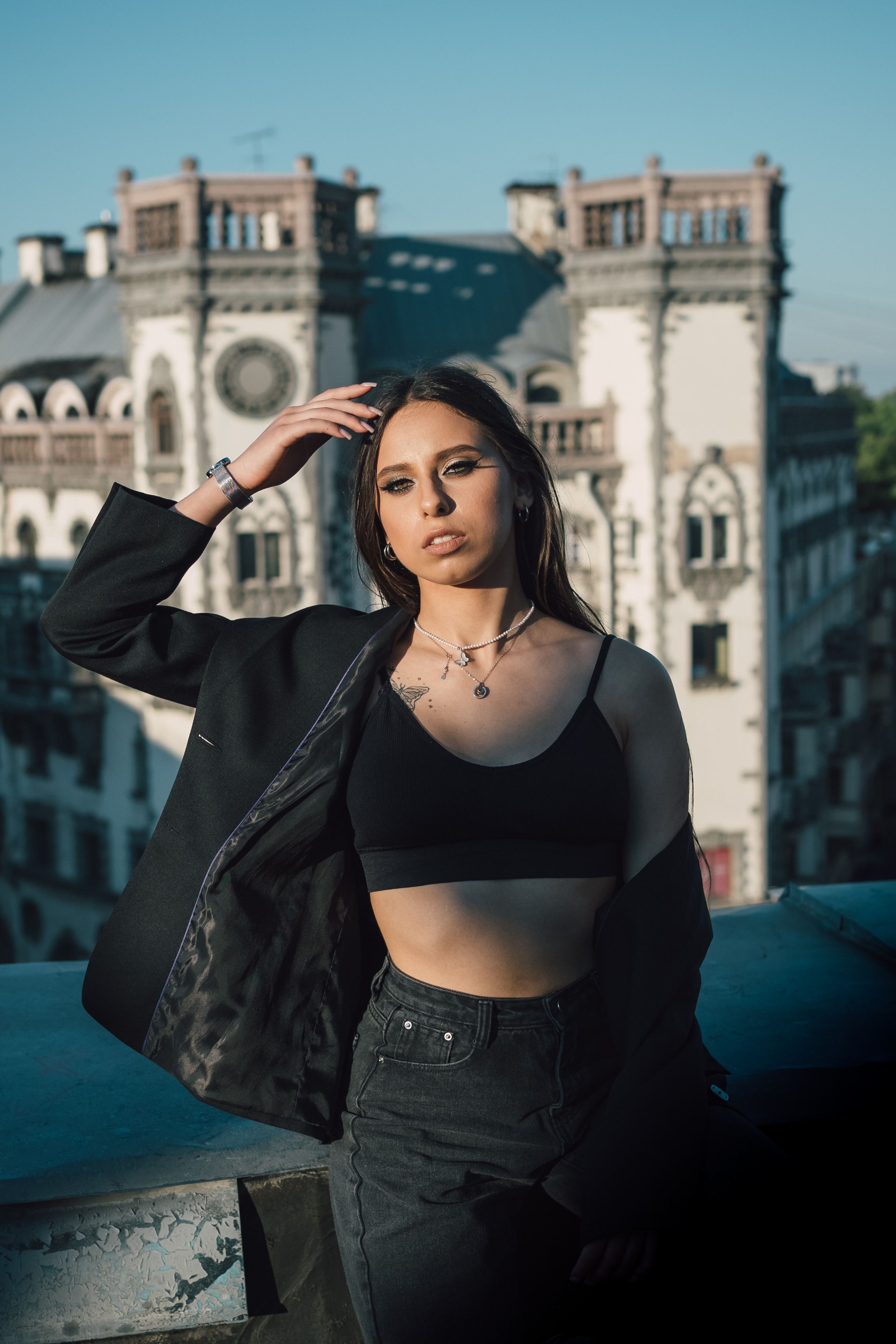 На крыше. Репортажный фотограф в Санкт-Петербурге. Фотограф на мероприятие в СПБ