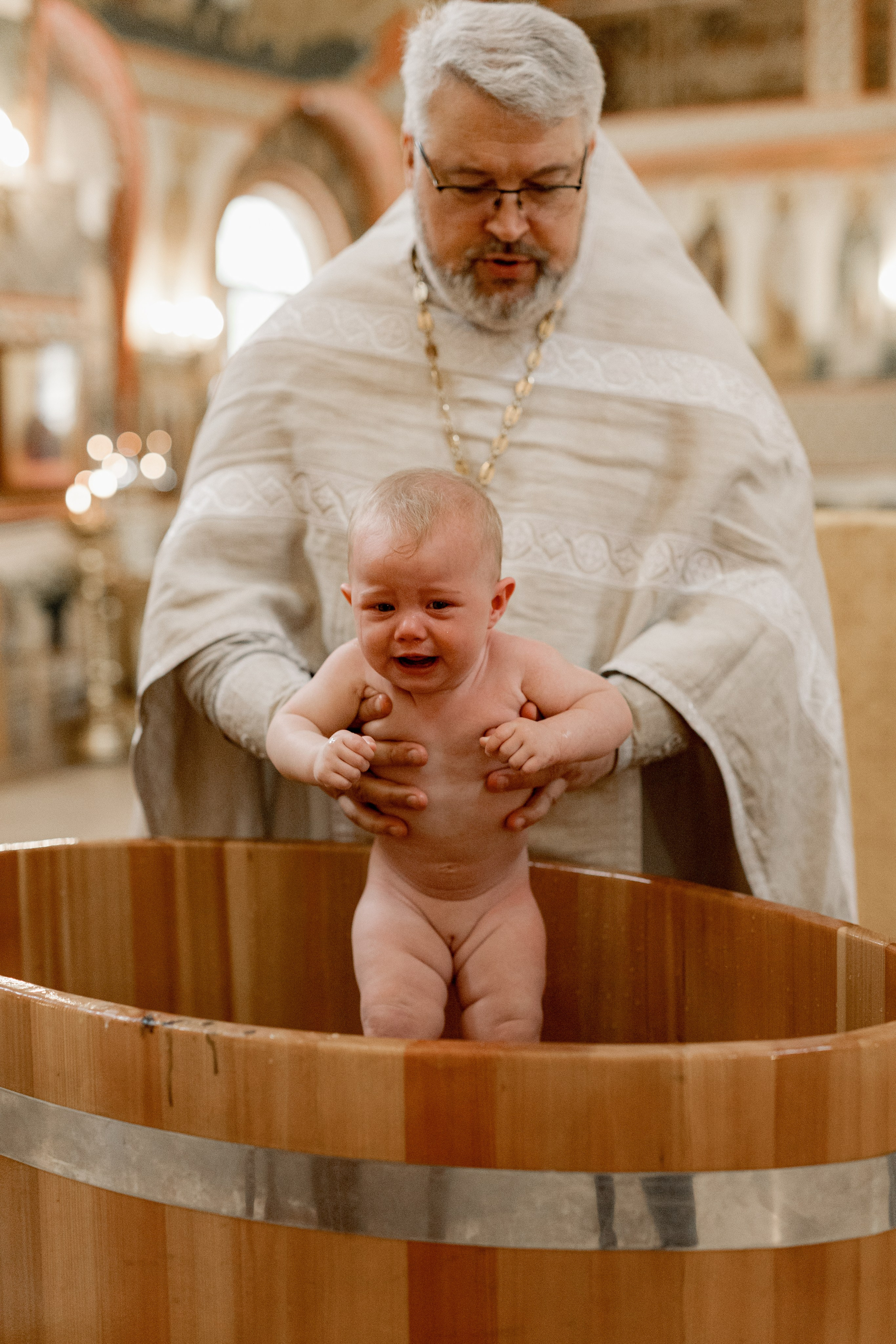 Таинство Крещения Веры. Фотограф новорождённых Newborn Москва