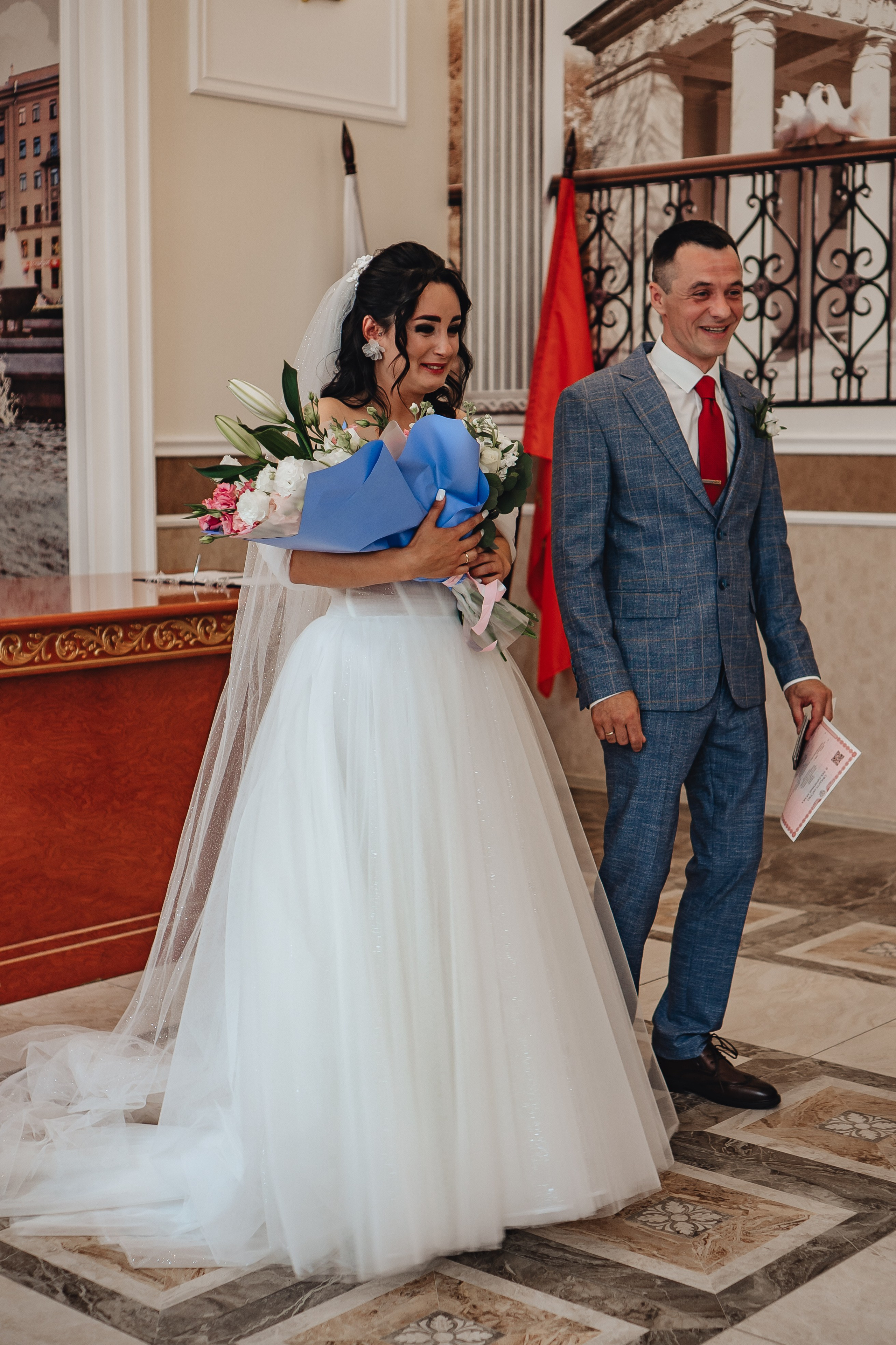 СВАДЕБНАЯ СЬЕМКА В ЗАГСЕ НА МОСКОВСКОМ ПРОСПЕКТЕ. Профессиональный фотограф, Санкт-Петербург — Виктория Богомолова