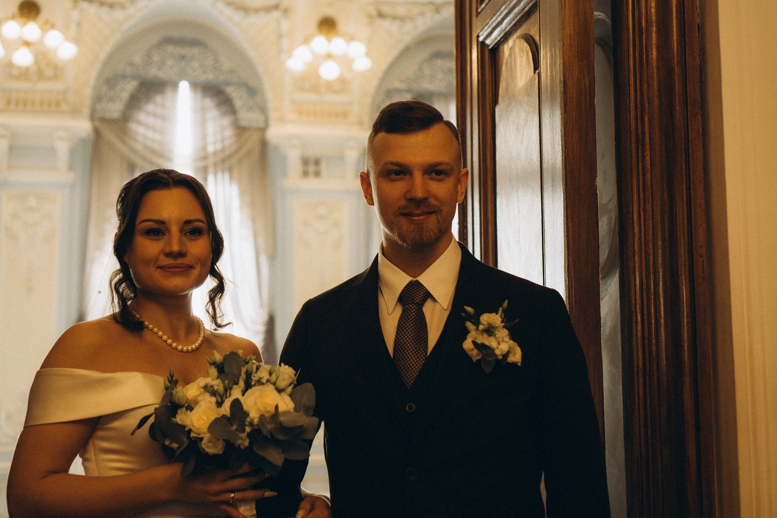 СВАДЕБНАЯ СЬЕМКА ВО ВТОРОМ ДВОРЦЕ БРАКОСОЧЕТАНИЯ. Профессиональный фотограф, Санкт-Петербург — Виктория Богомолова