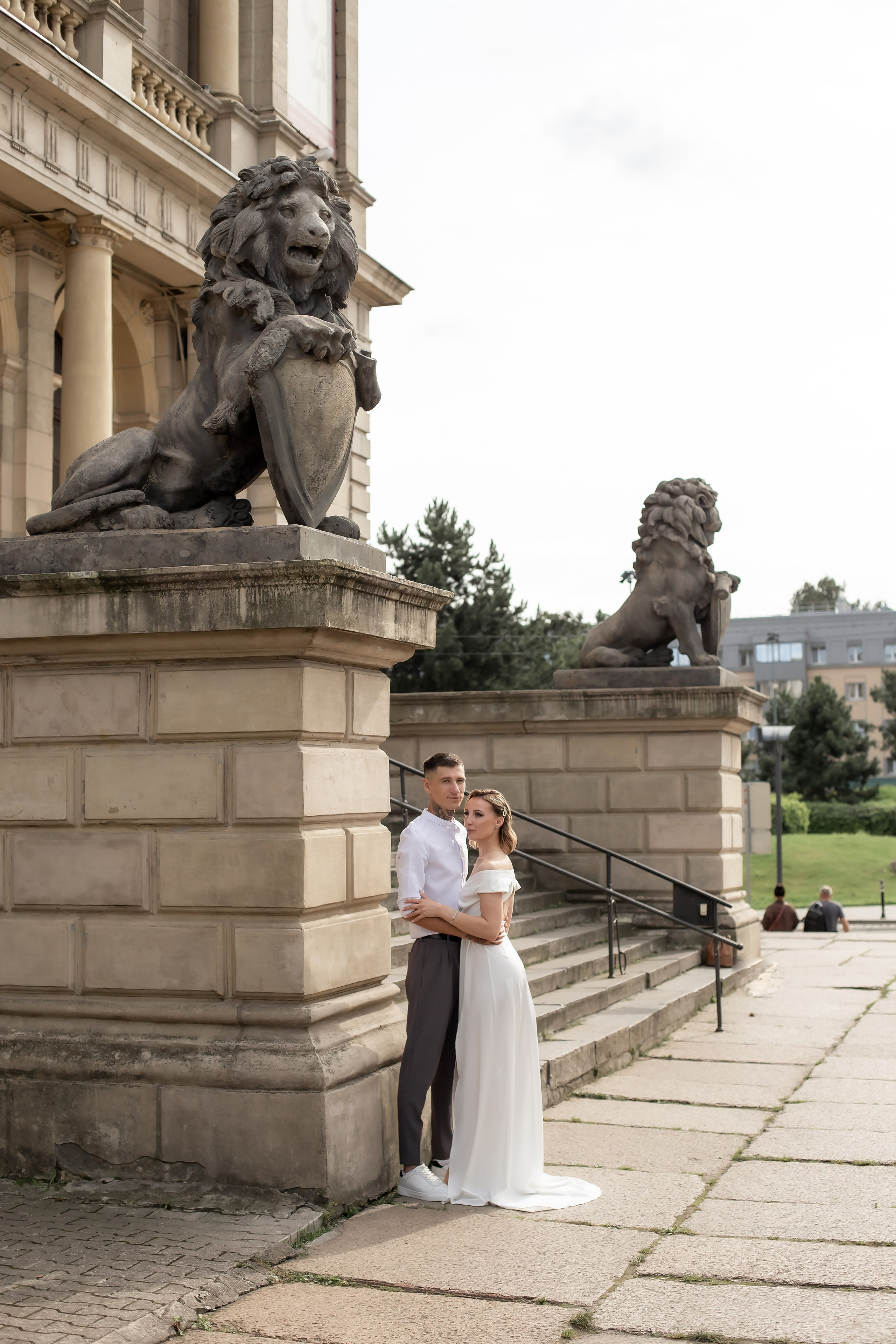 Саша и Вика. Биржевой сквер. Фотограф в Калининграде Решетникова Алина