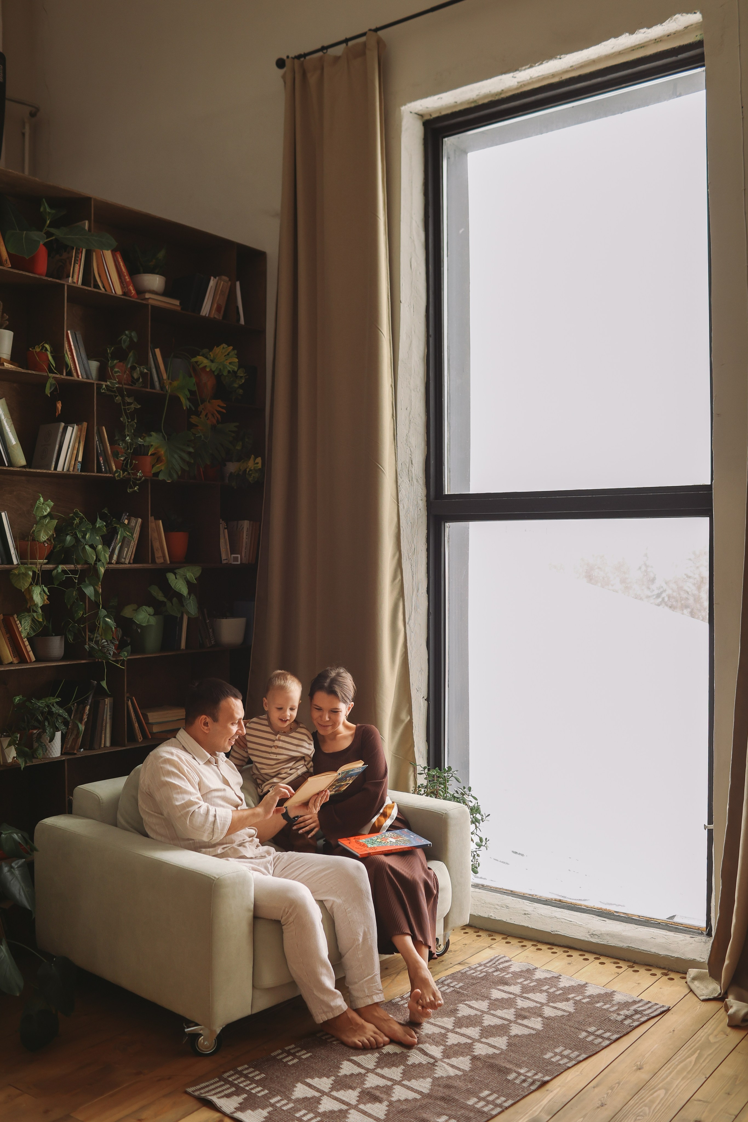 Таня Николай и маленький Савелий. Фотограф Владимир Москва