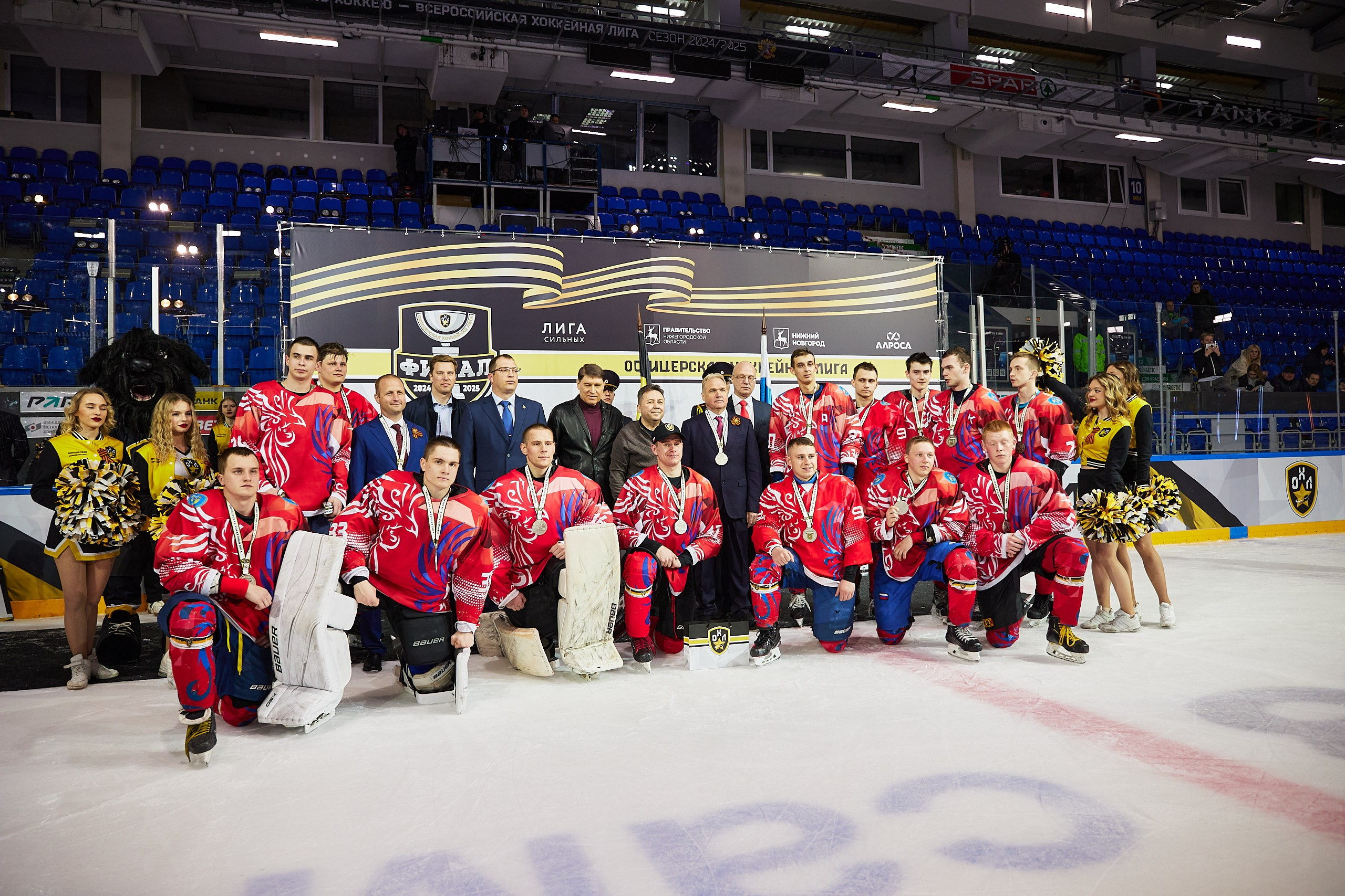 Репортаж. Офицерская хоккейная лига 2025 год. Спортивный фотограф Некрасов Денис