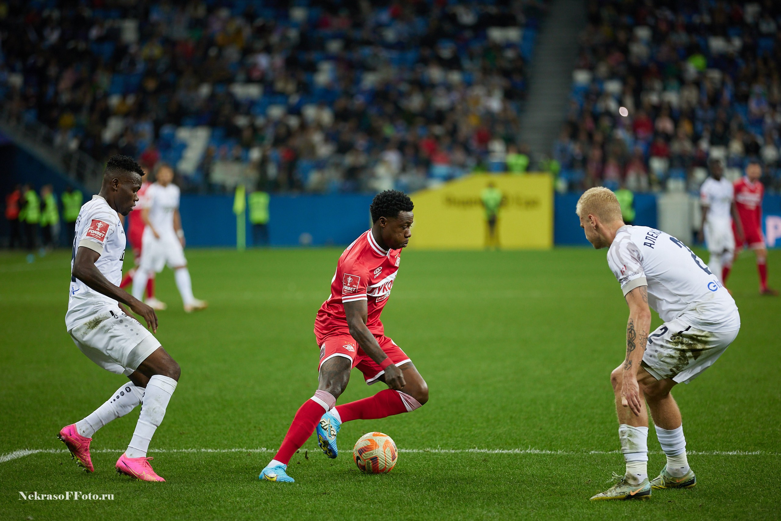 РПЛ ФК Пари НН- ФК Спартак. Спортивный фотограф Некрасов Денис