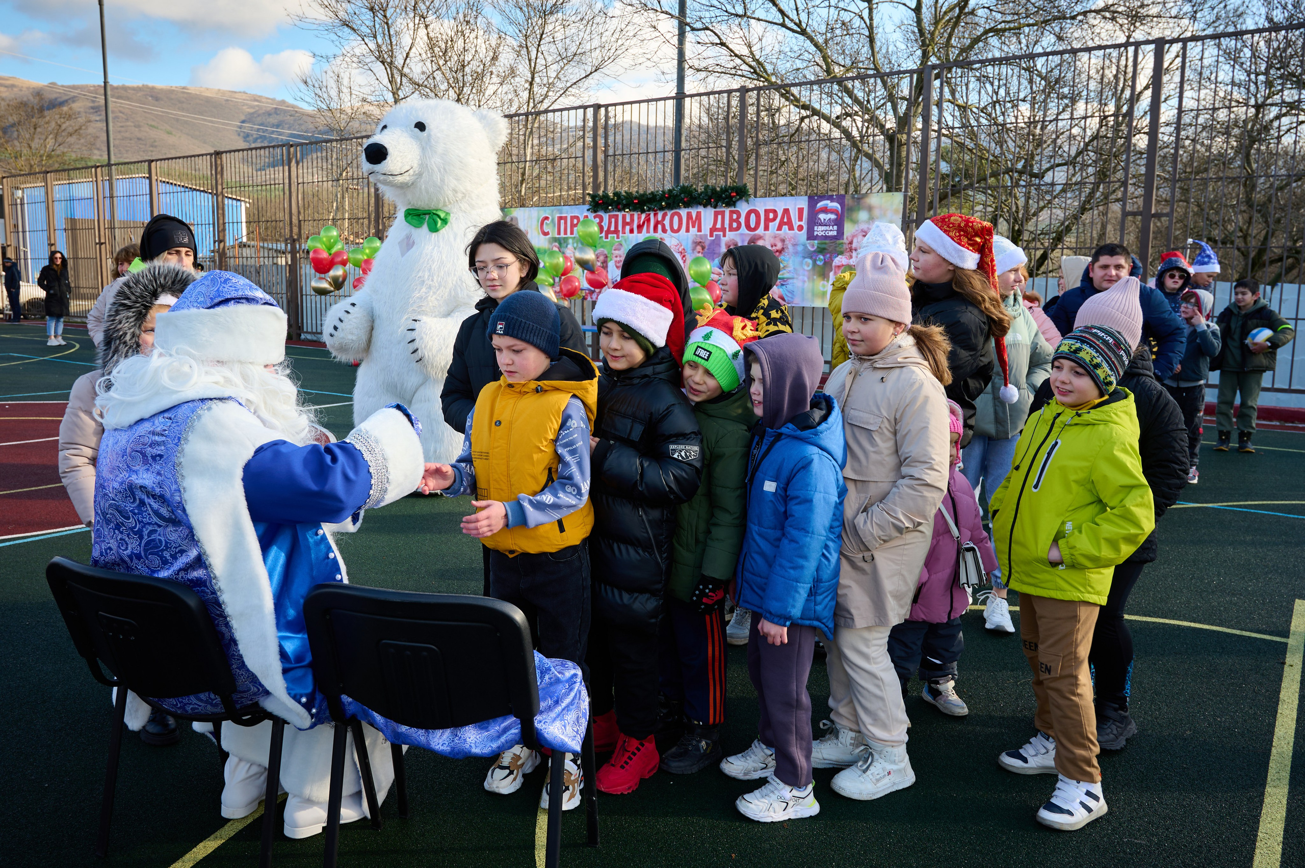 День двора в с. Виноградное. Жизнь курорта Кабардинка в фотографиях