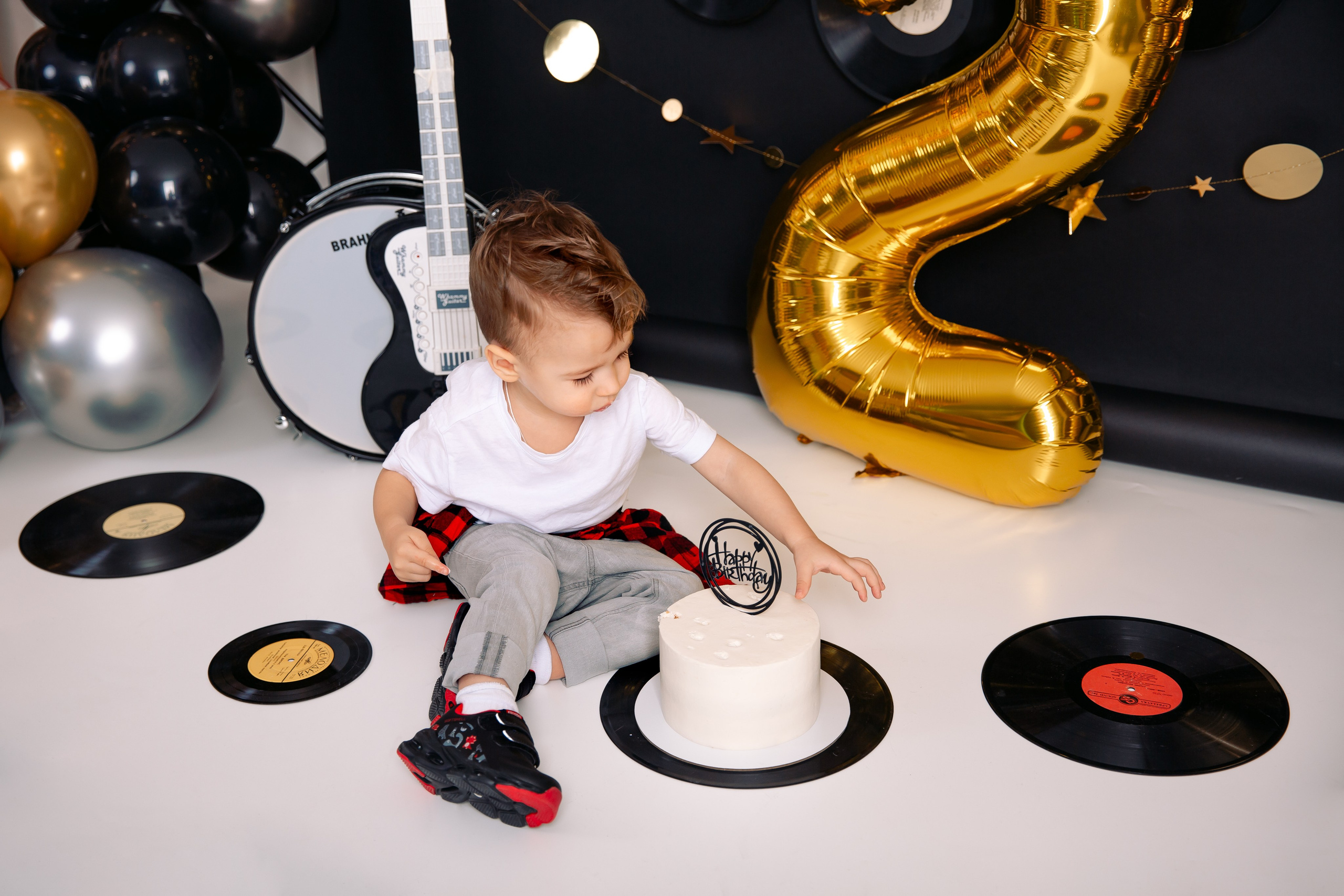 День рождения Rock star. Детский и семейный фотограф в Санкт-Петербурге Алтухова Ольга