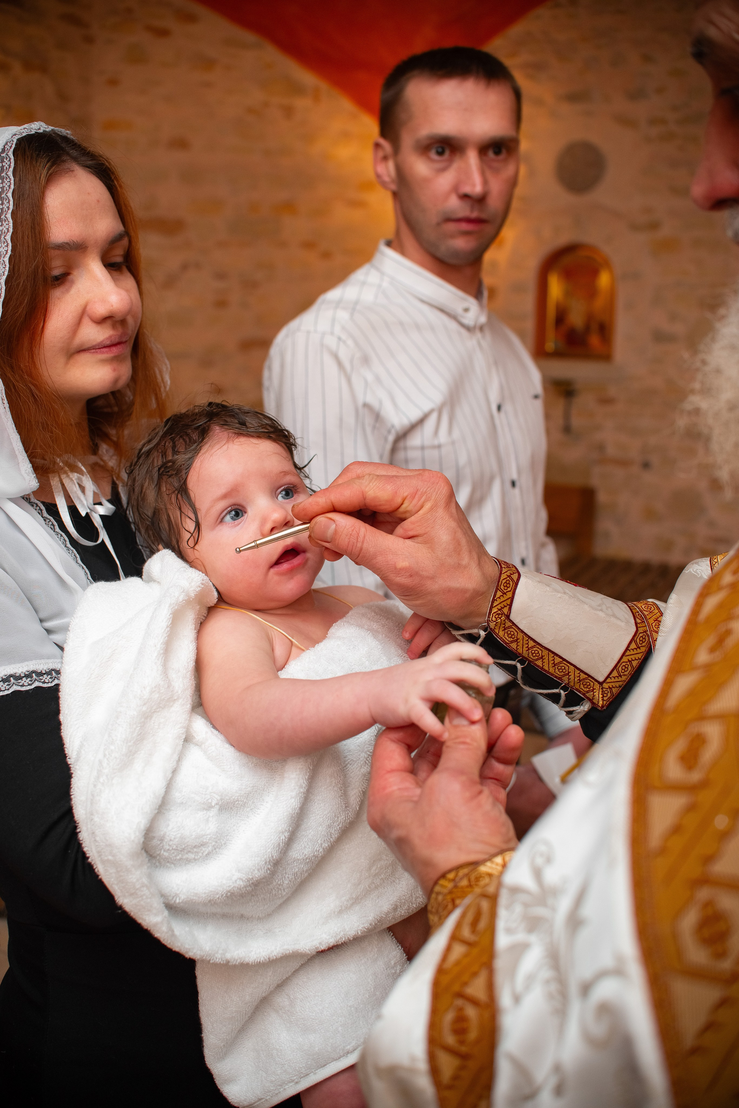 Крещение Василисы в Свято-Елисаветинском монастыре. Семейный фотограф на выписку из роддома и крещение Минск Настя Гришук