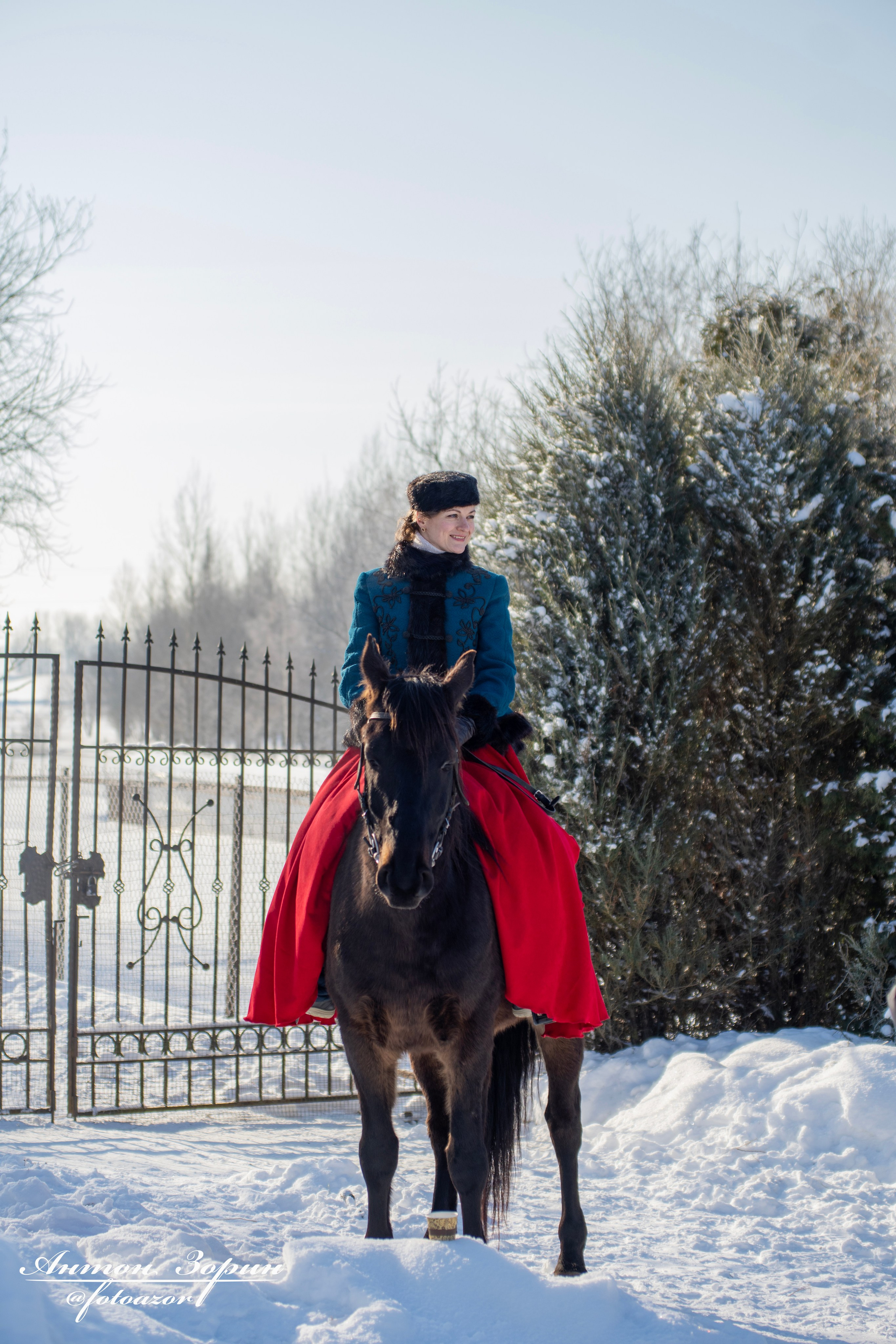 Конная охота. Семейный и детский фотограф Антон Зорин