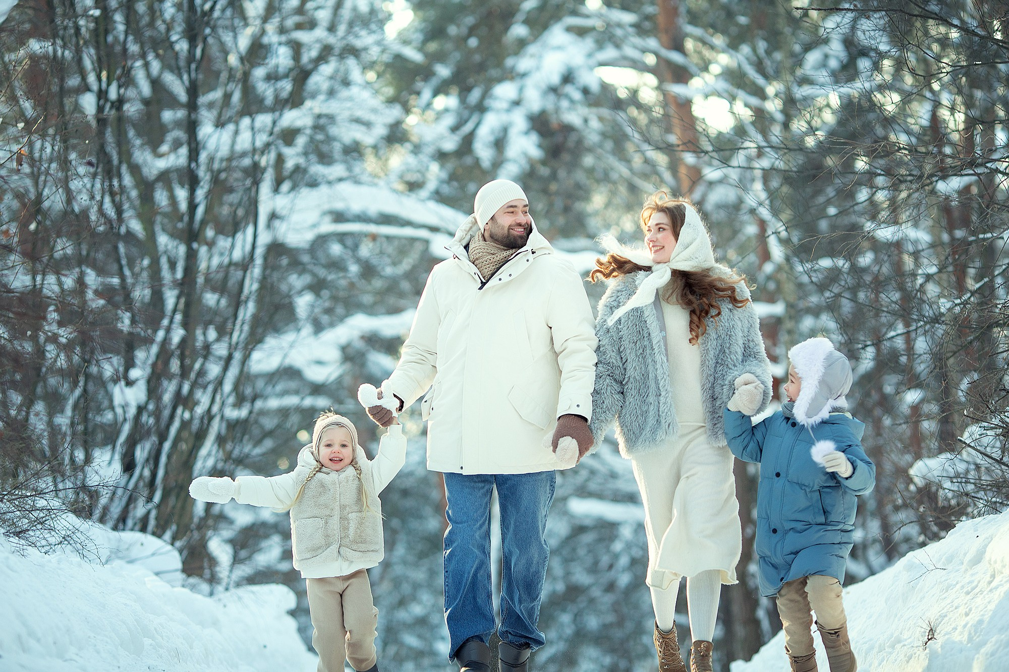 Мороз и солнце — день чудесный!. Семейный фотограф Татьяна Надеждина | Москва, Московская область, Ярославль