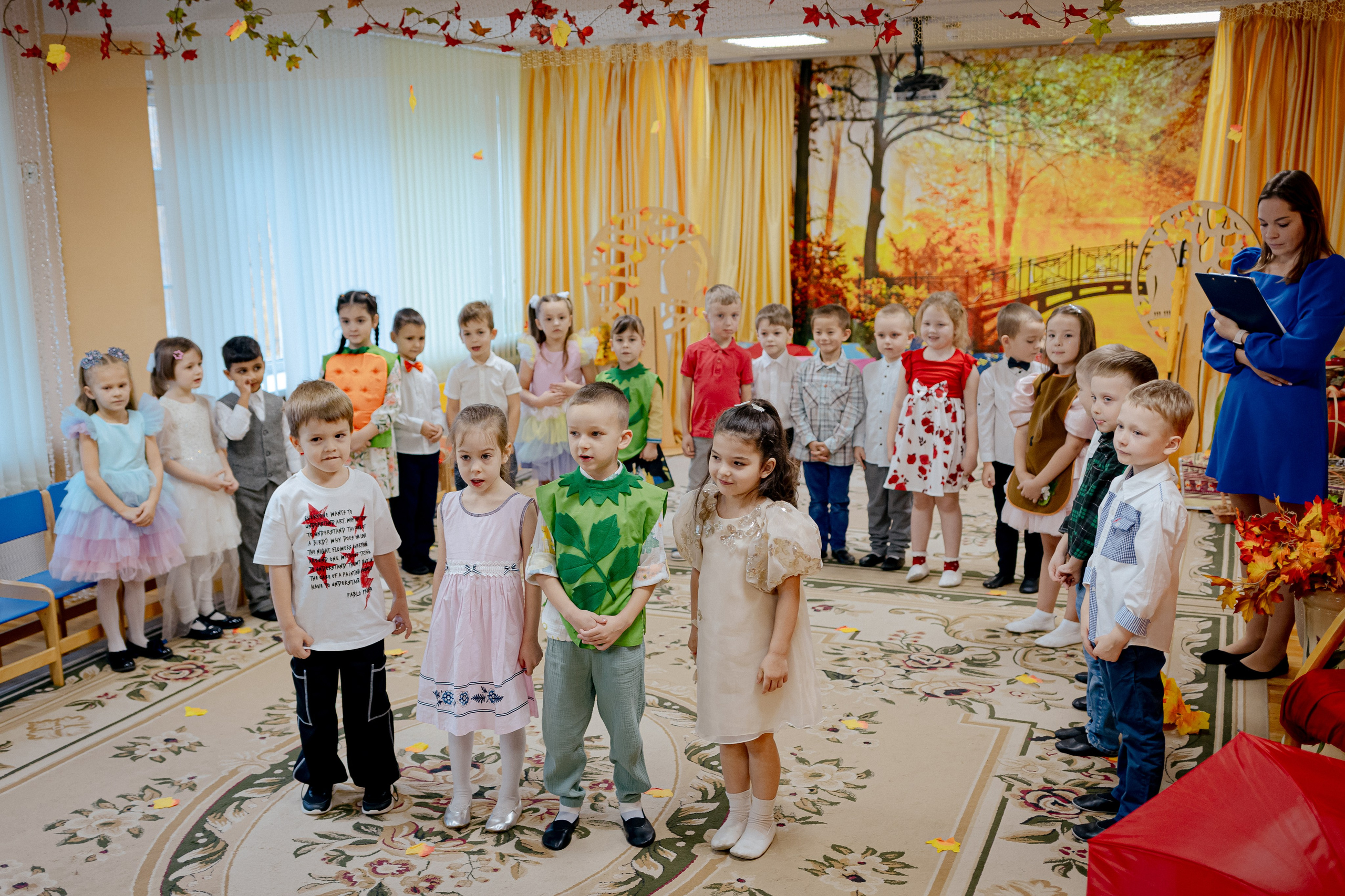 Утренник в саду. Семейный фотограф Николаева Ольга