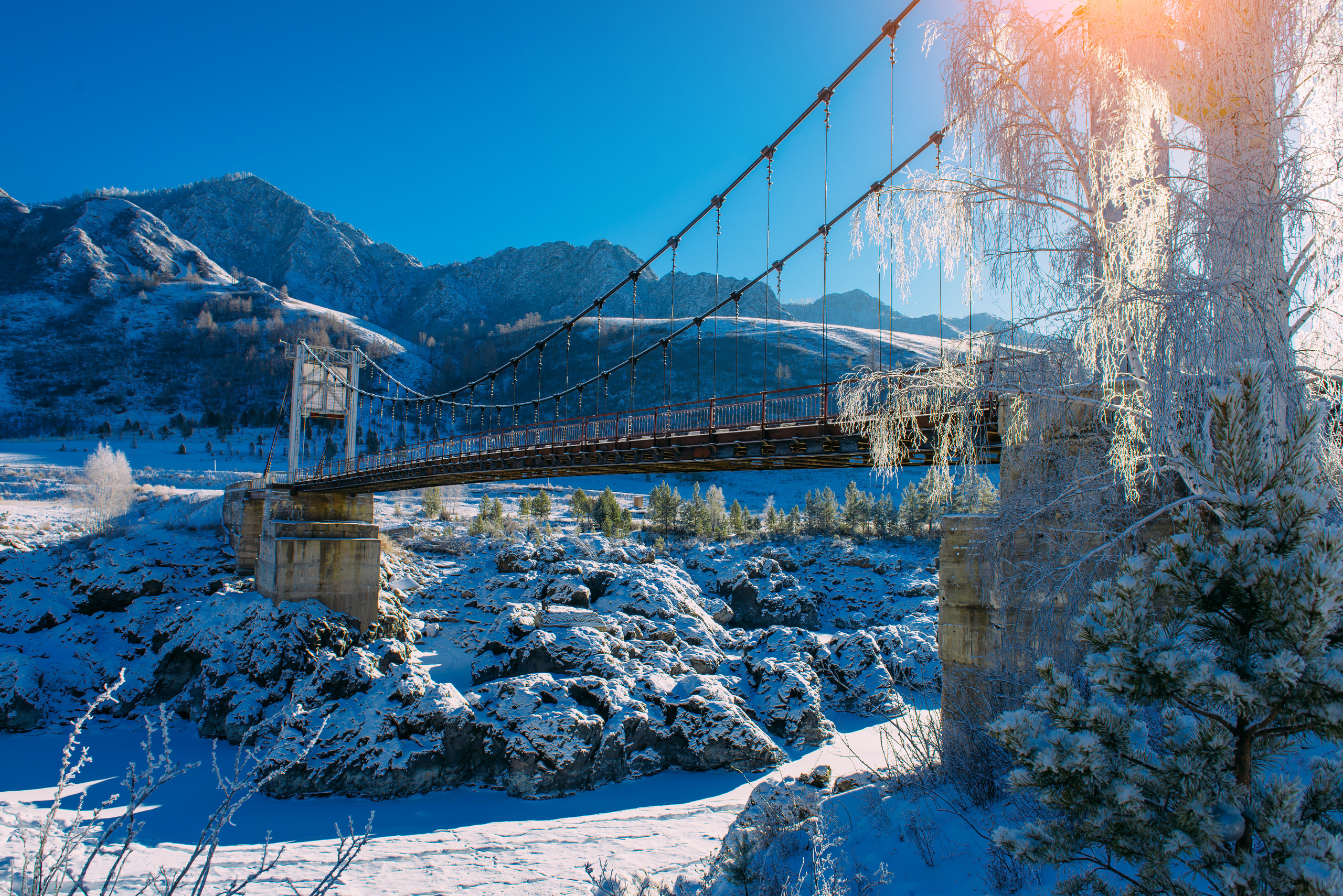Алтай зимой | Altai in winter. Свадебный и семейный фотограф в Новосибирске Александр Счастный