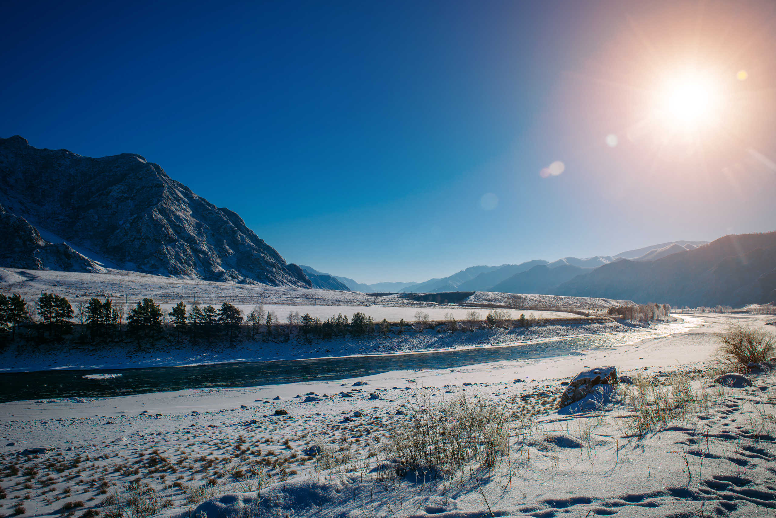 Алтай зимой | Altai in winter. Свадебный и семейный фотограф в Новосибирске Александр Счастный