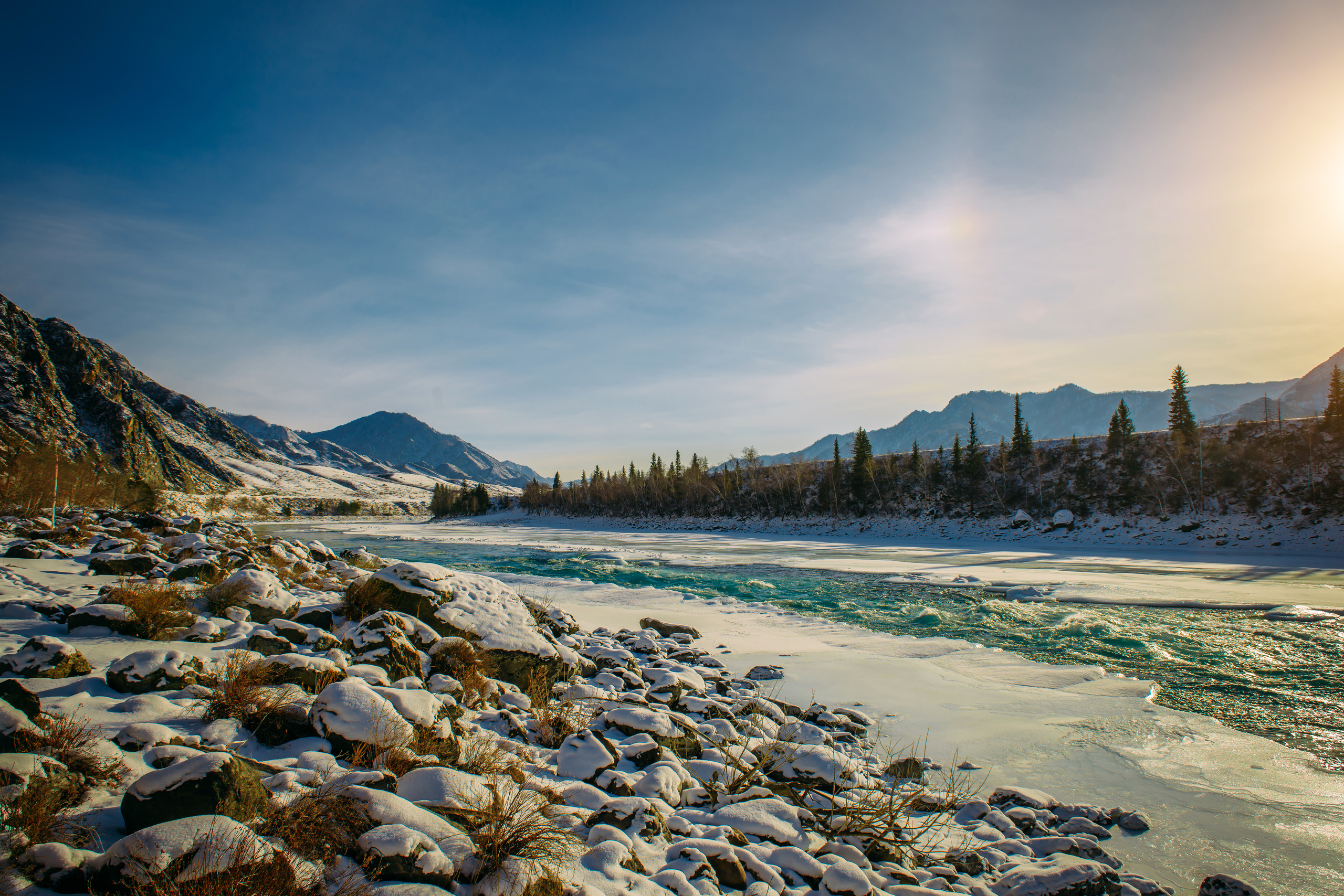 Алтай зимой | Altai in winter. Свадебный и семейный фотограф в Новосибирске Александр Счастный