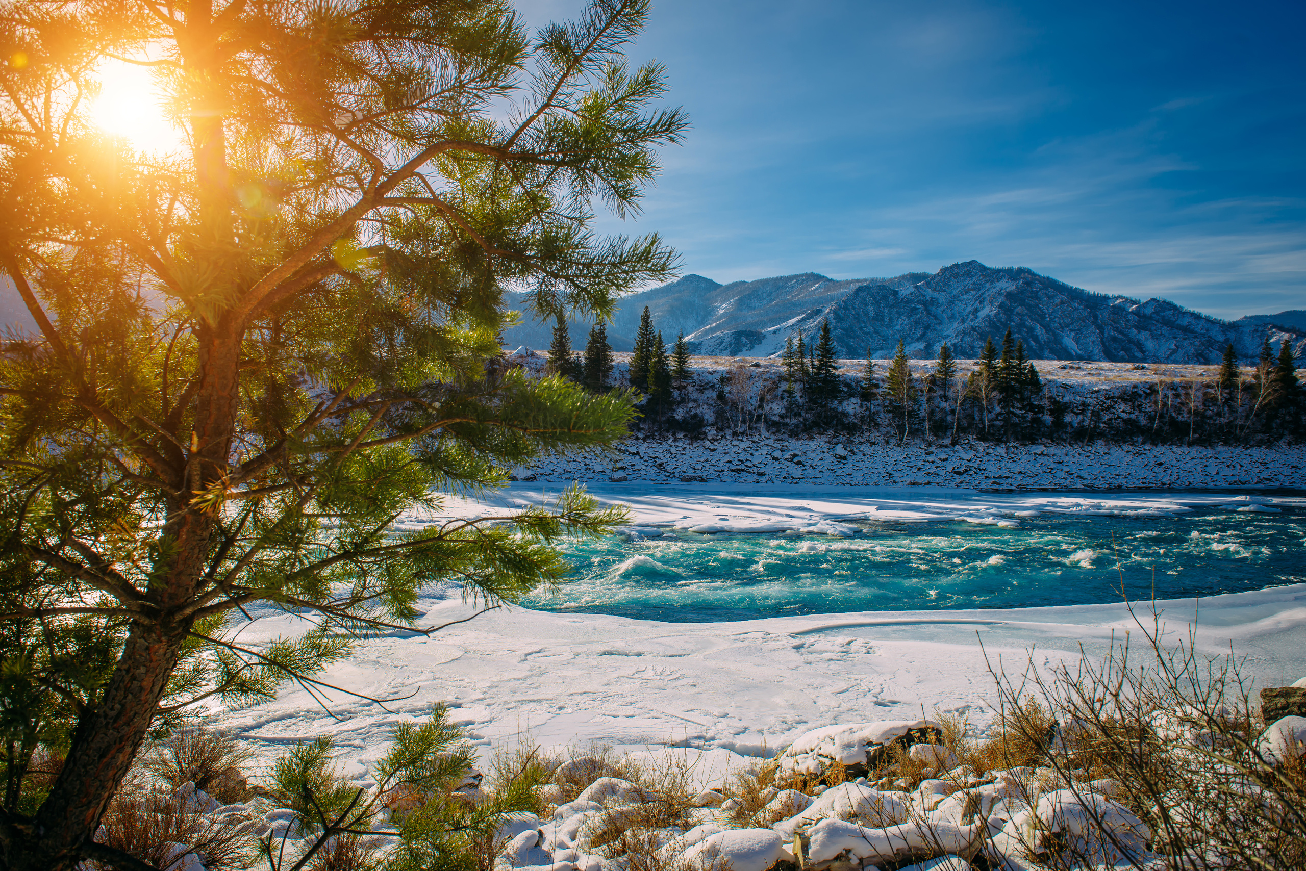 Алтай зимой | Altai in winter. Свадебный и семейный фотограф в Новосибирске Александр Счастный
