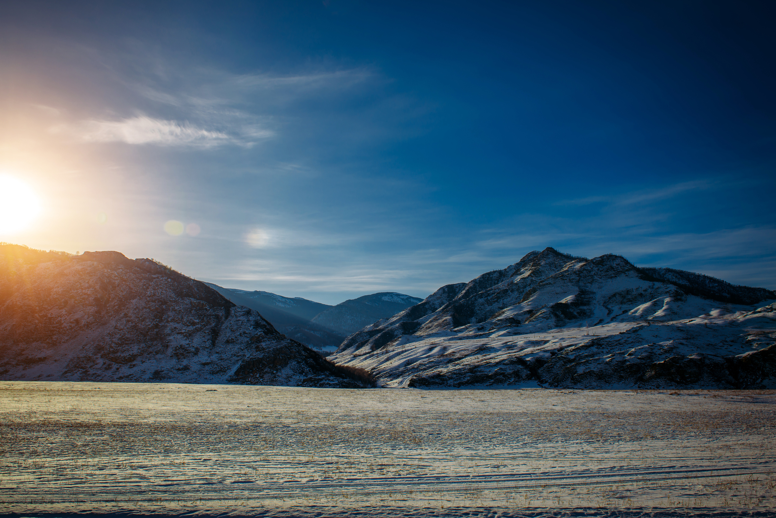 Алтай зимой | Altai in winter. Свадебный и семейный фотограф в Новосибирске Александр Счастный