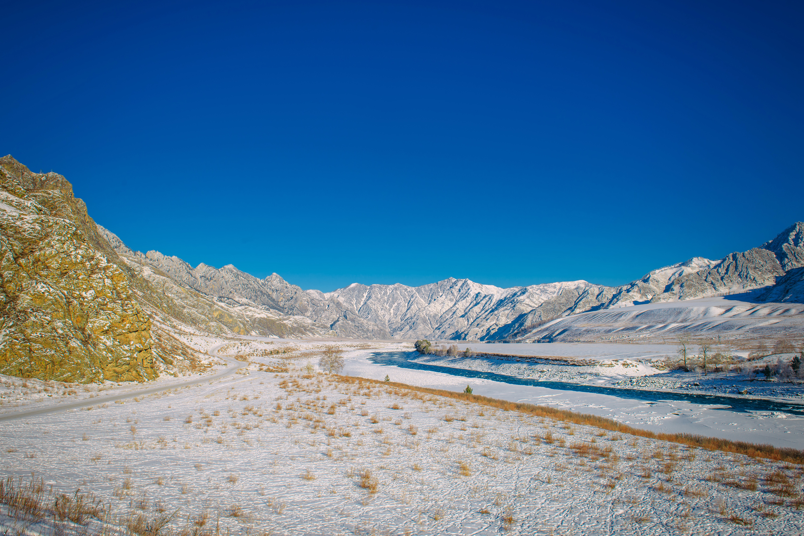 Алтай зимой | Altai in winter. Свадебный и семейный фотограф в Новосибирске Александр Счастный