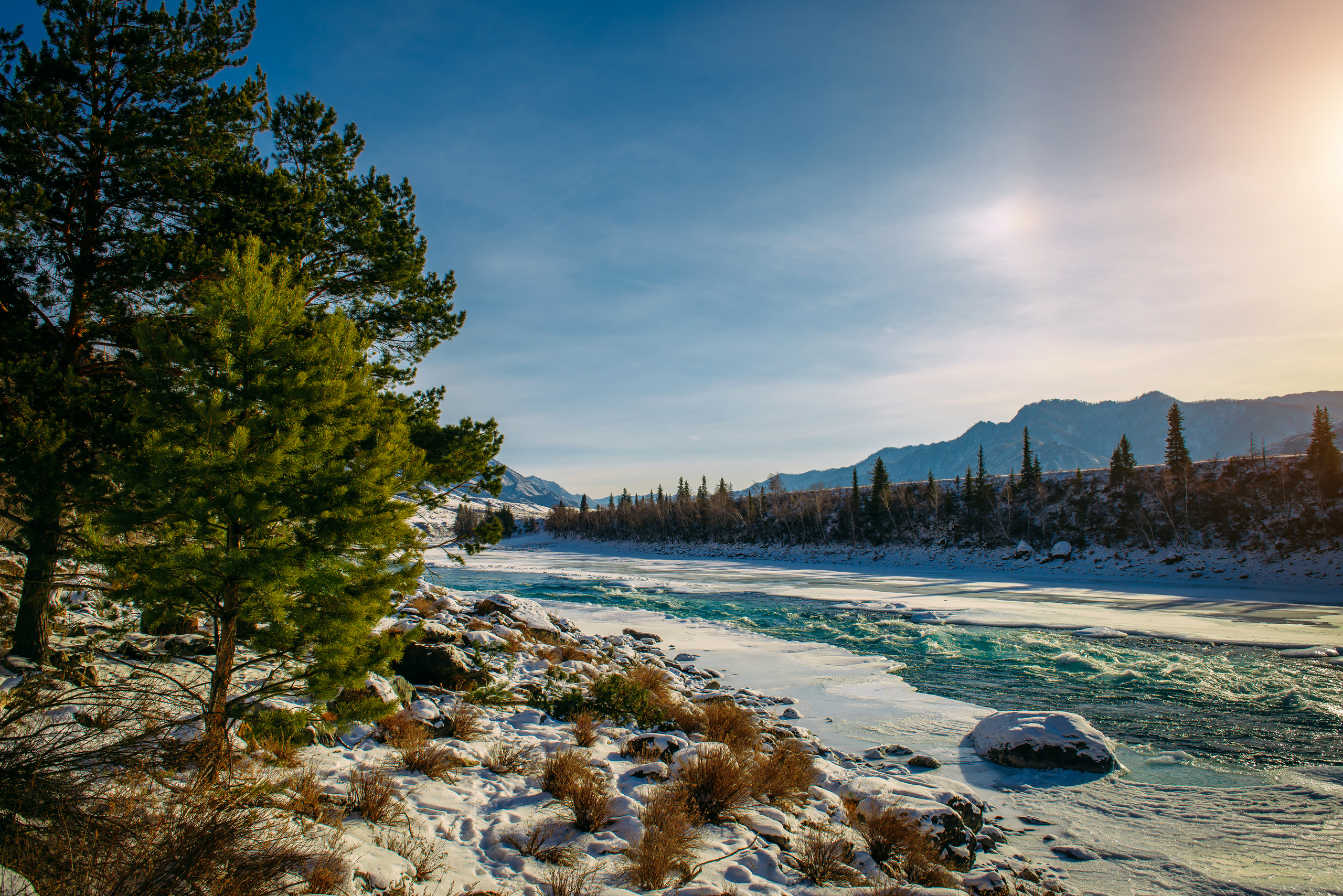 Алтай зимой | Altai in winter. Свадебный и семейный фотограф в Новосибирске Александр Счастный