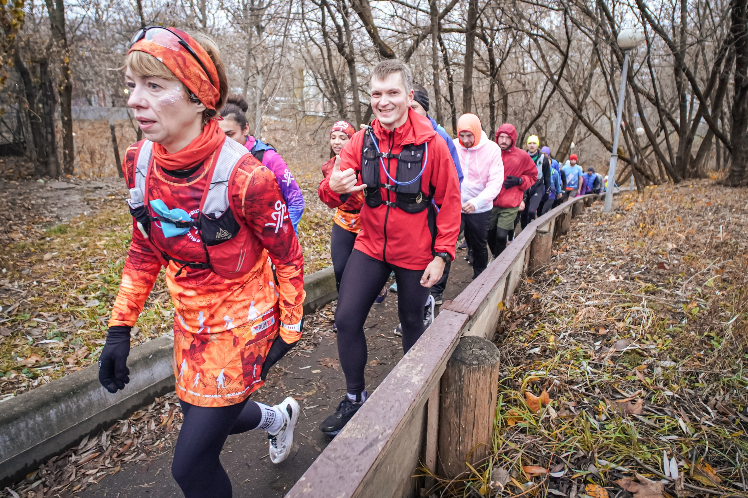 #марафонудома #яuzarun 2024 2-я петля, группа 6:30. Роман Капилюшов. Бег. Фото. Видео. г. Люберцы