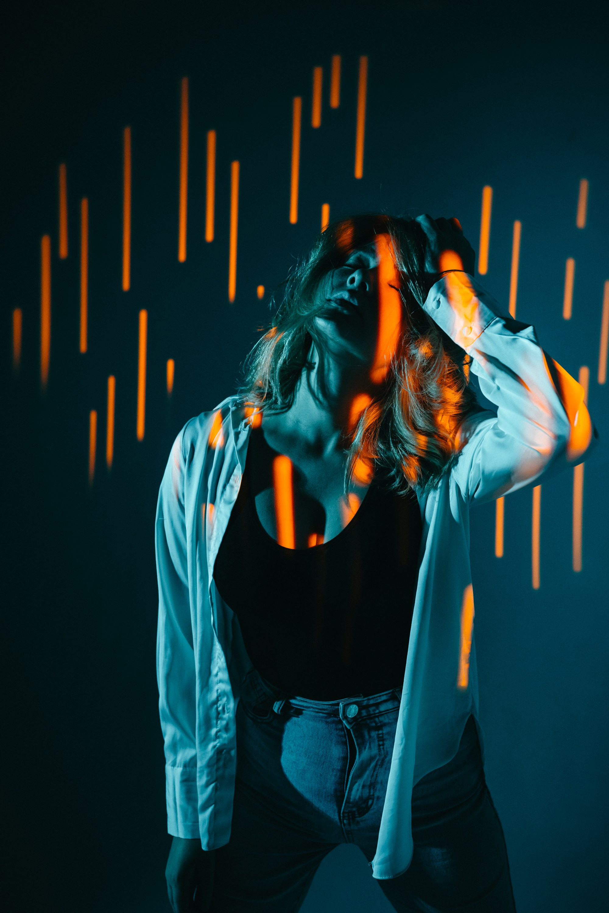 Цветной свет. Наталья. Фотограф Яна Савина