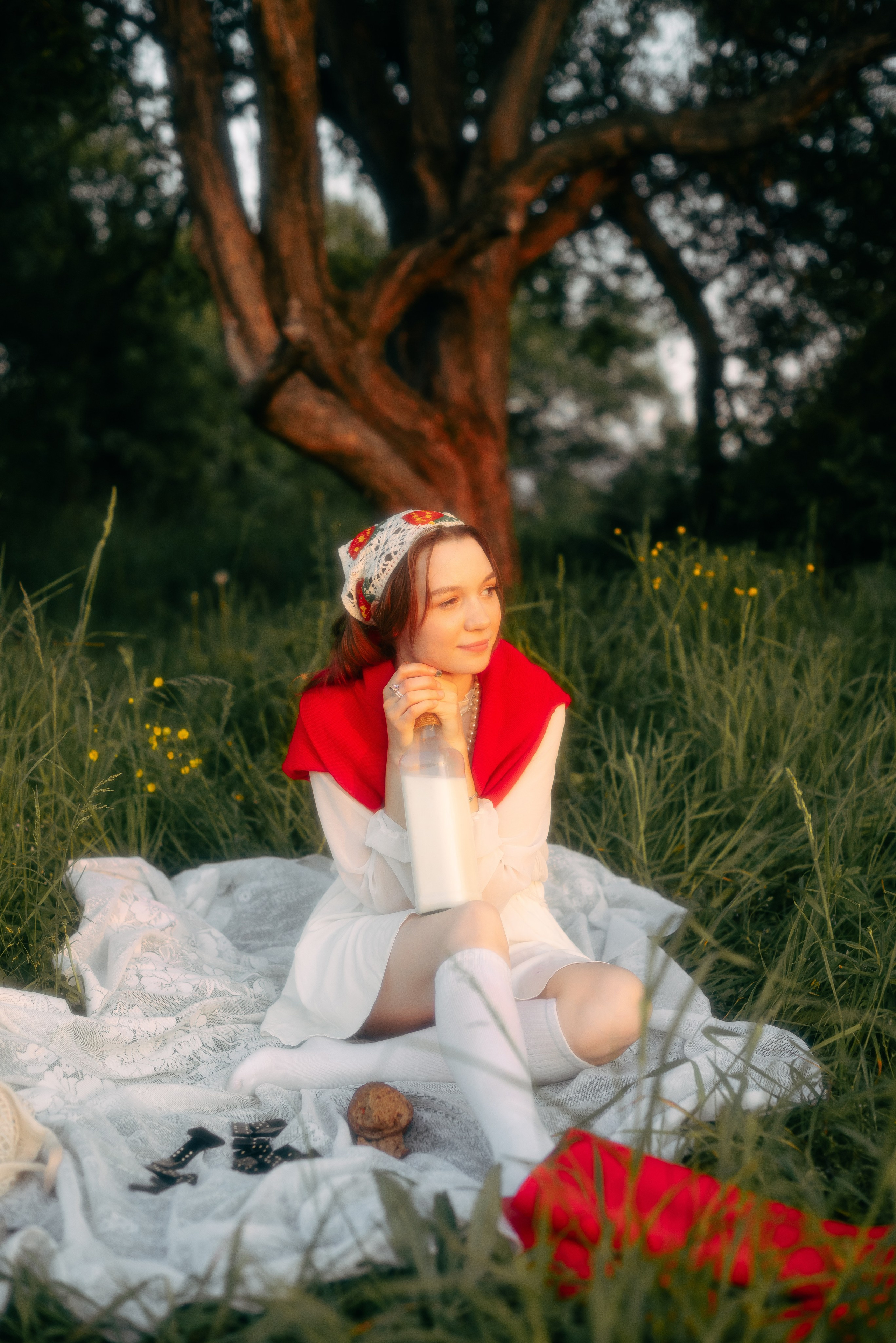 Фотосессия в деревенском стиле в Сухово г. Кемерово