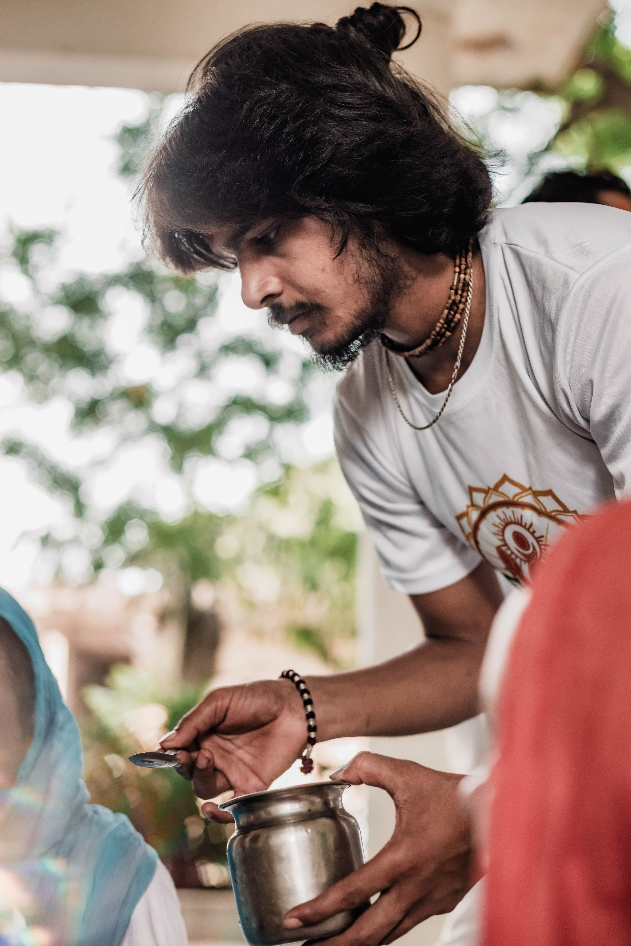 Pitri Paksha yagyas & poojas Devraha Baba ji ashram. Mariam Bagdasaryan