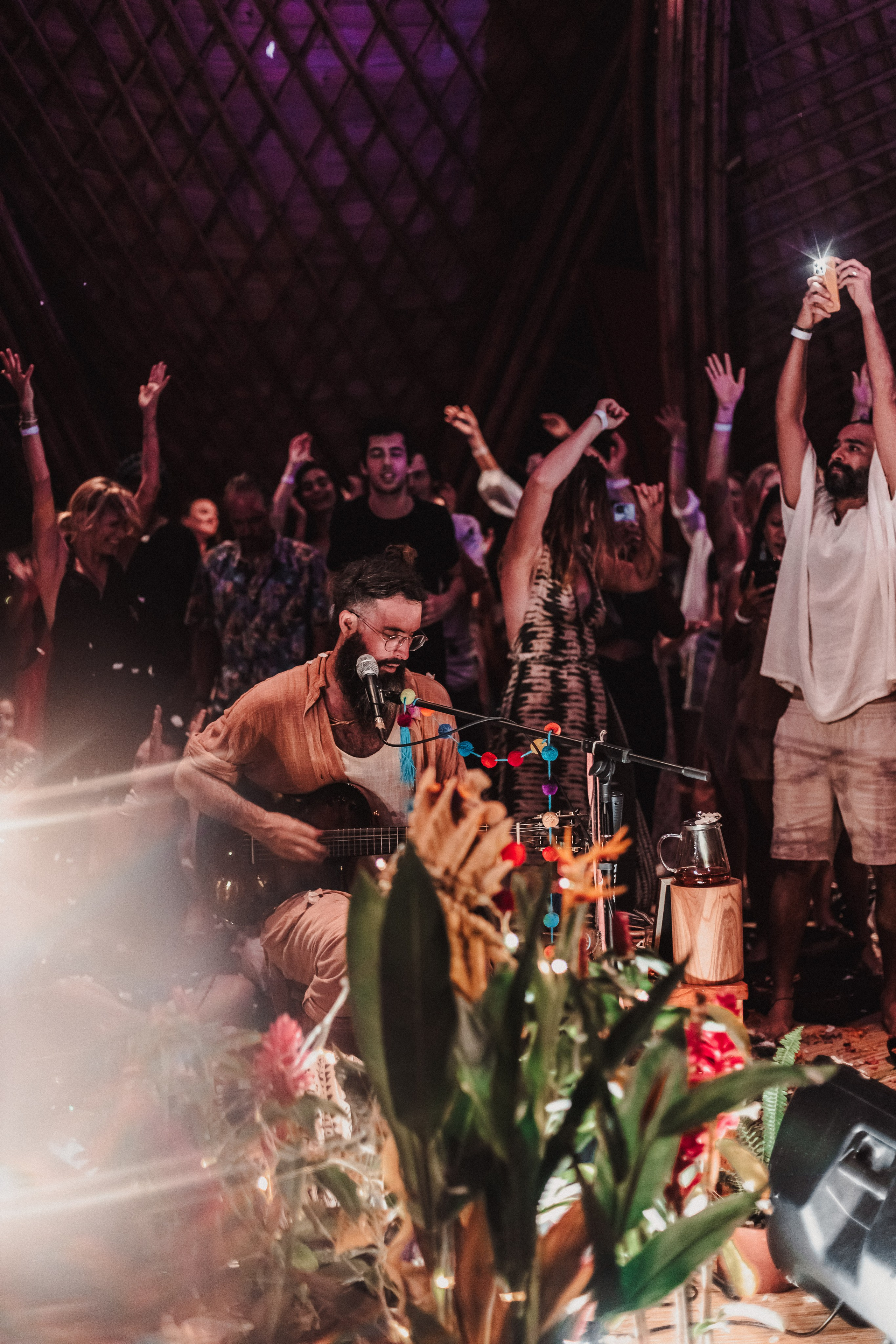 Hanuman Project kirtan at Alchemy march. Mariam Bagdasaryan