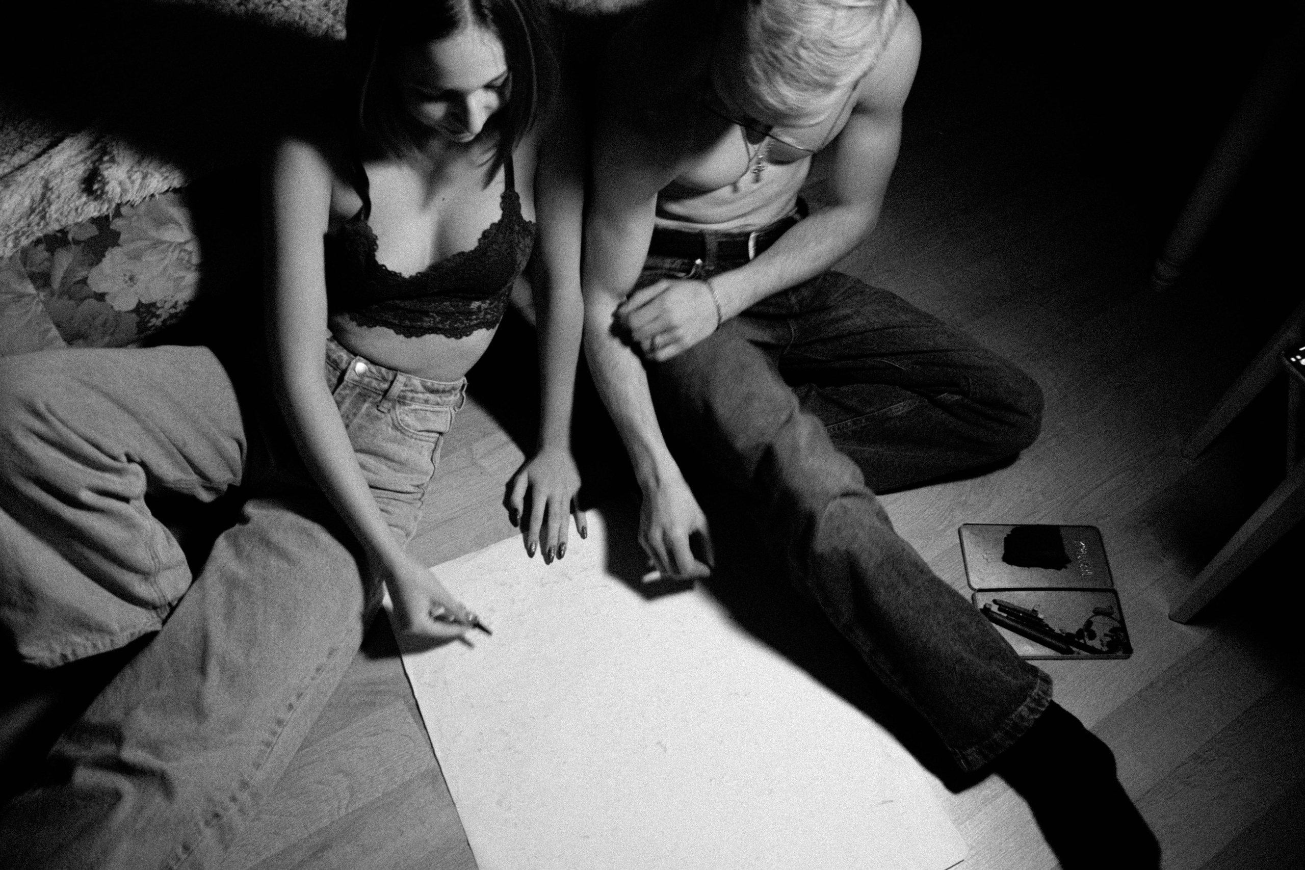 Лиля и Влад. Художник и фотограф в Иркутске Алтухова Полина