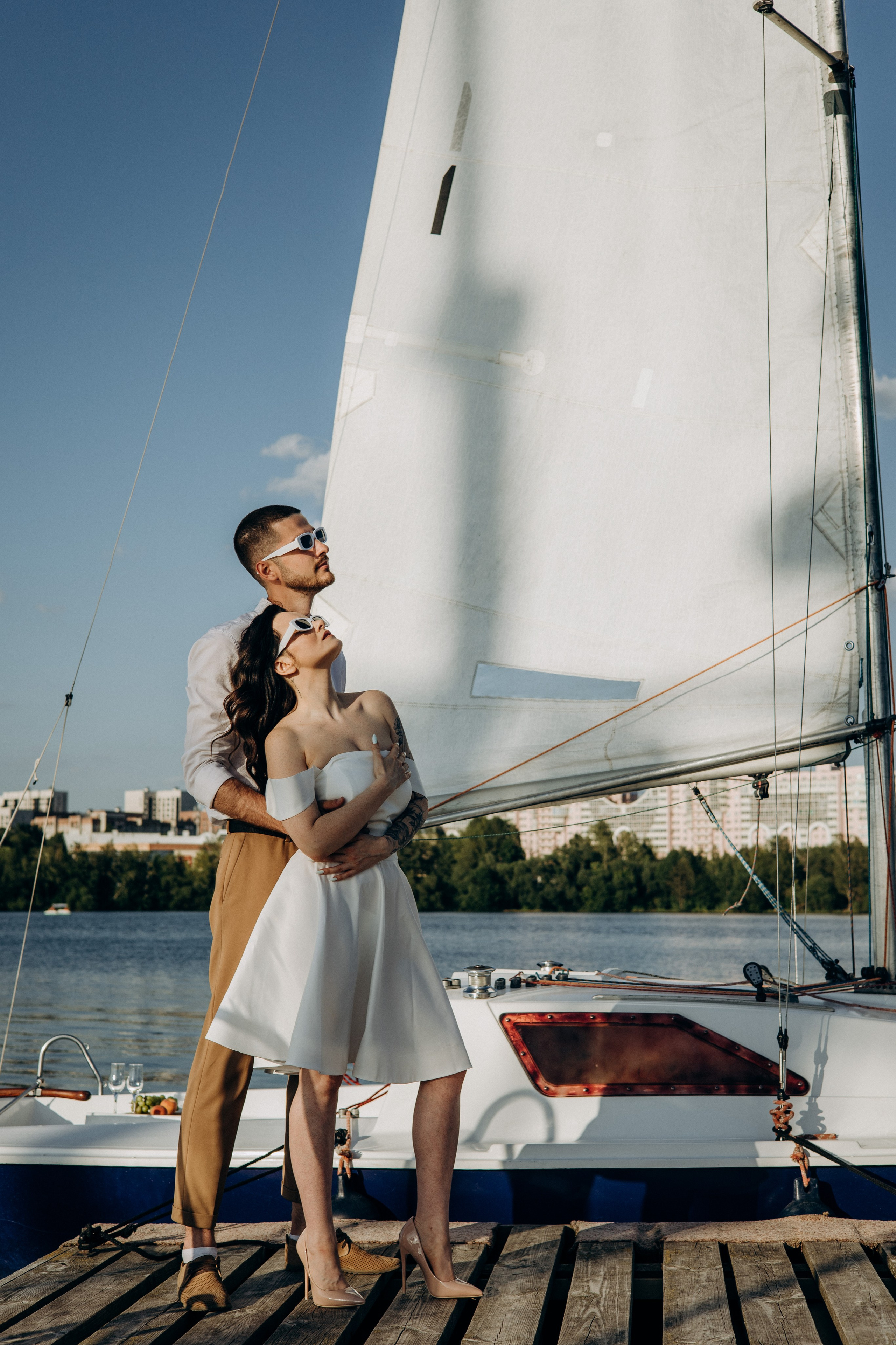 Катя, Максим, яхта. Портретный и семейный фотограф в Воронеже Ксения Ремизова