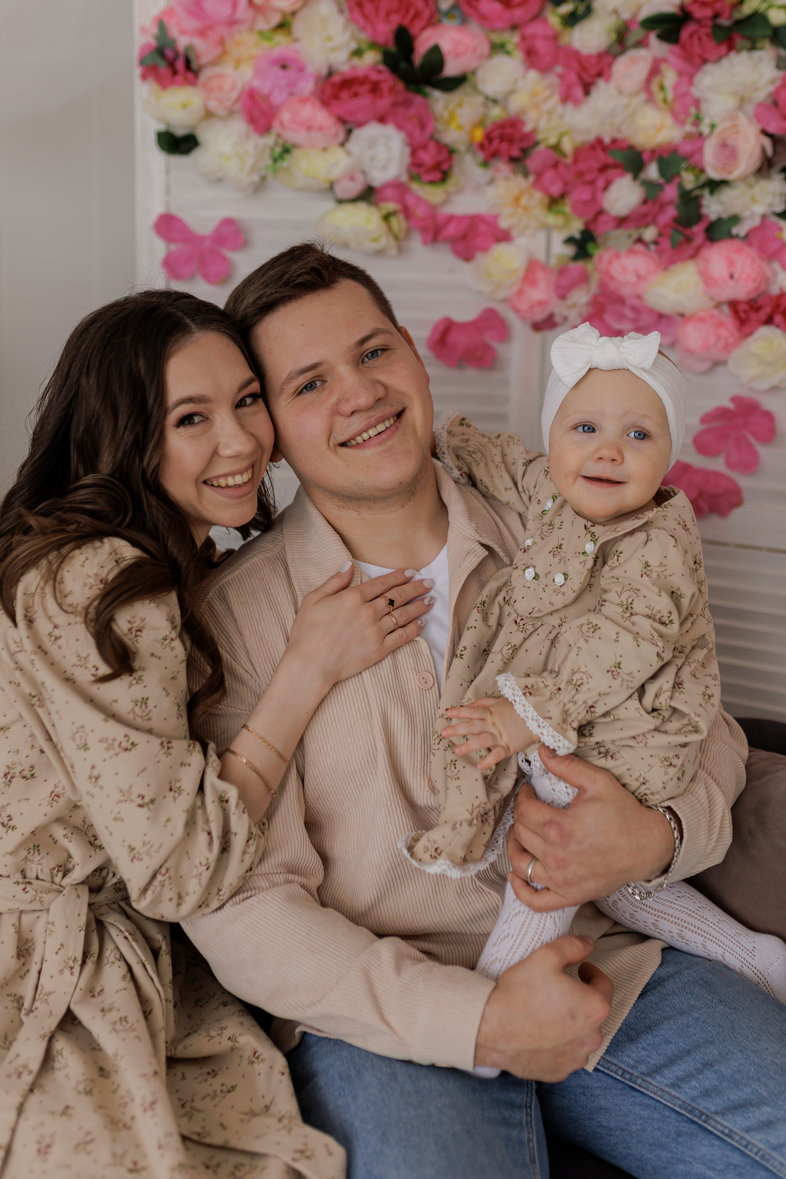 Сьемка годика для Анечки. Семейный и детский фотограф в Рязани Васюгова Мария