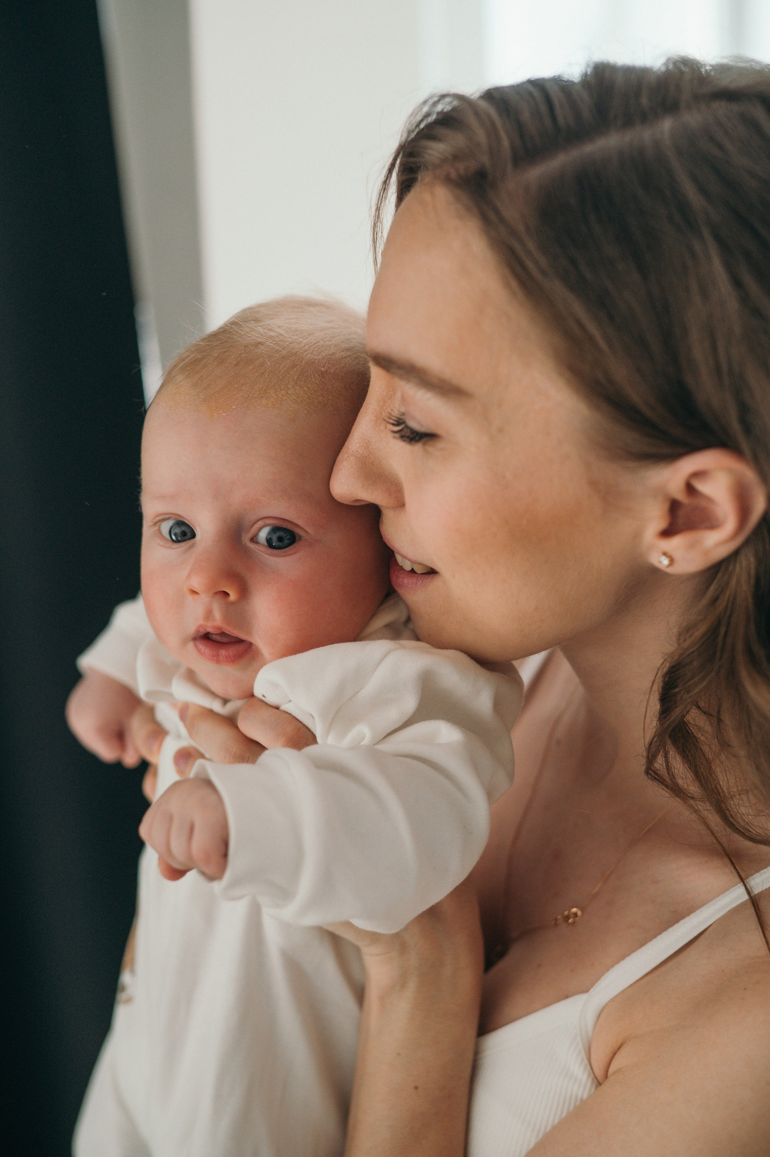 Семейная Фотосессия с малышом в студии. Фотограф Москва