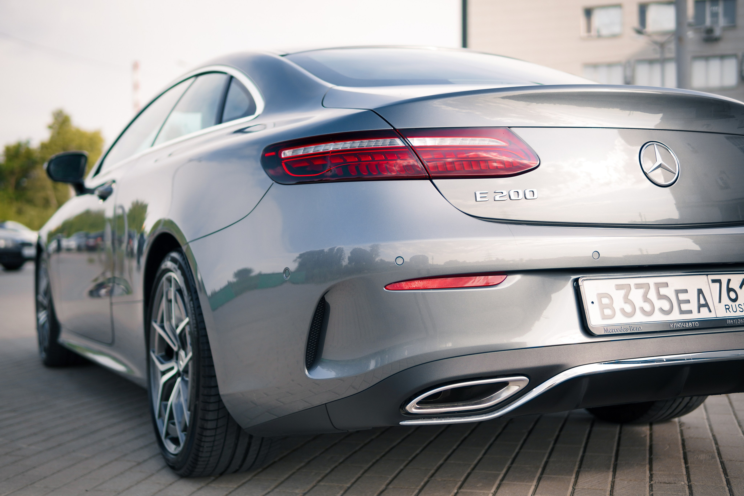 Mercedes Benz E200 Coupe. AutoAlexArt