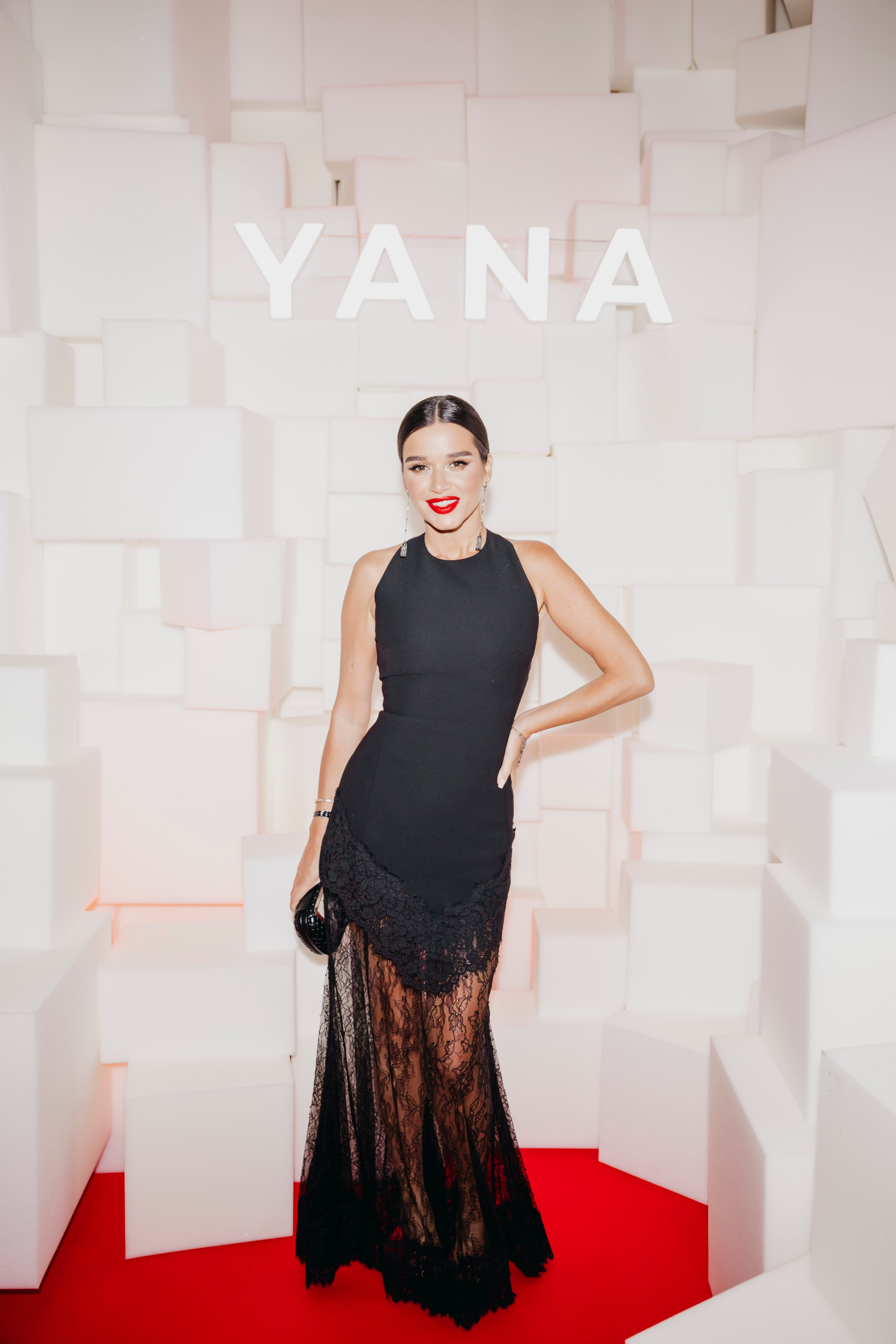 Ксения Бородина на Снежном коктейле Яны Раскаваловой 