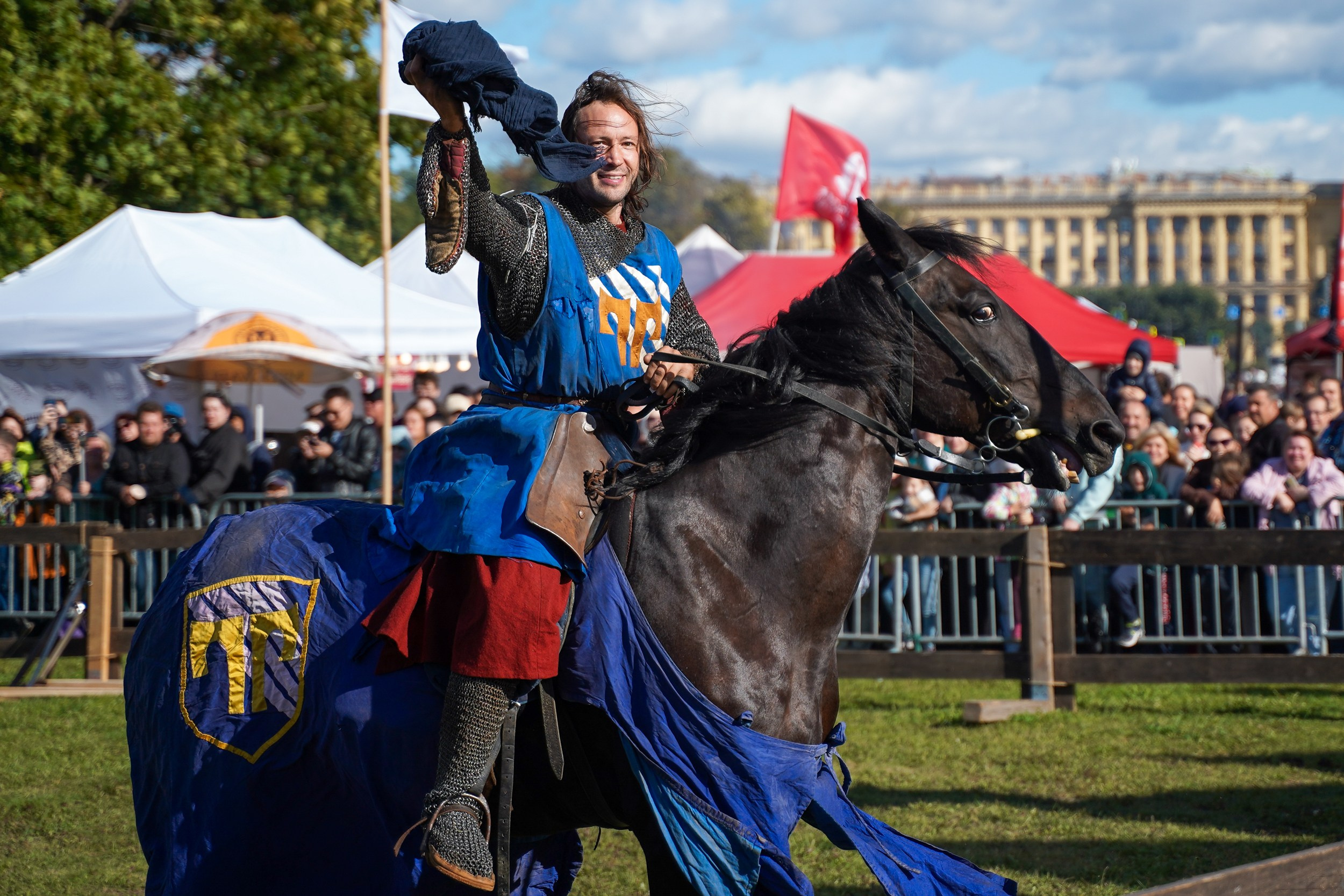 Рыцарский турнир в рамках фестиваля «Битва на Неве» Санкт-Петербург 2024 г. Фотограф-анималист, портретный фотограф в Чебоксарах Мария Садыкова