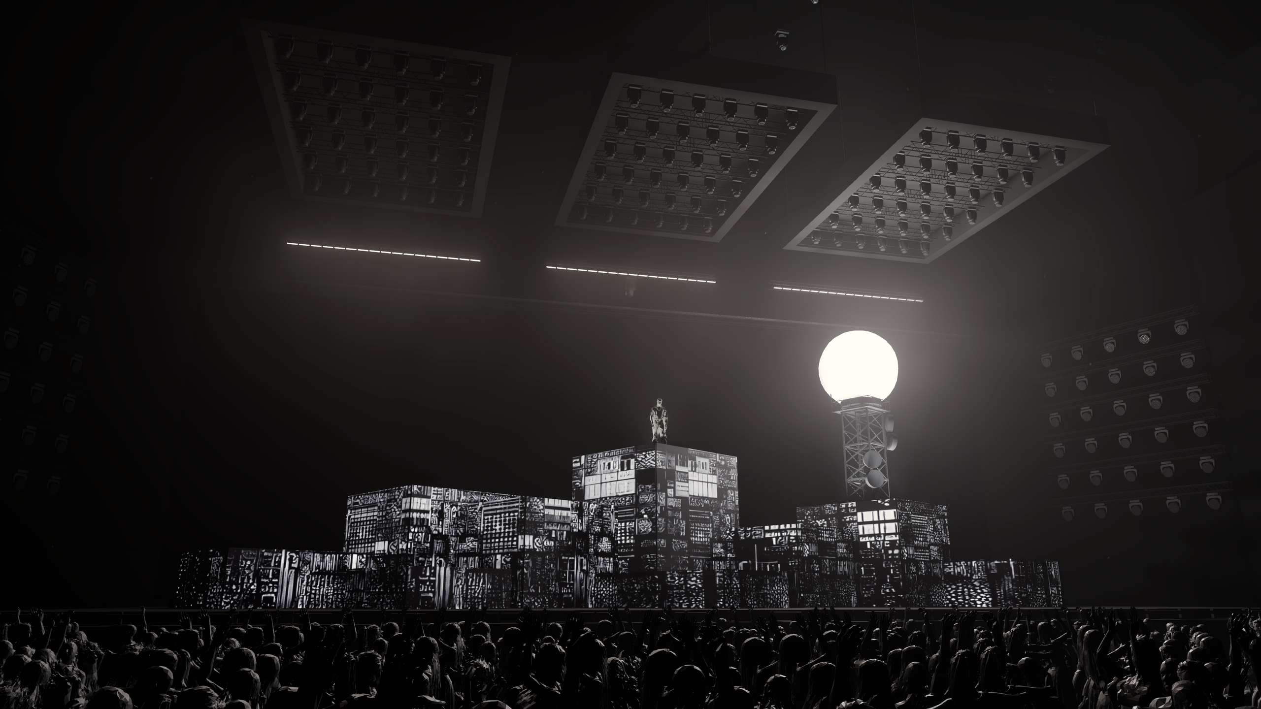 ABOVE THE CITY. OOPS