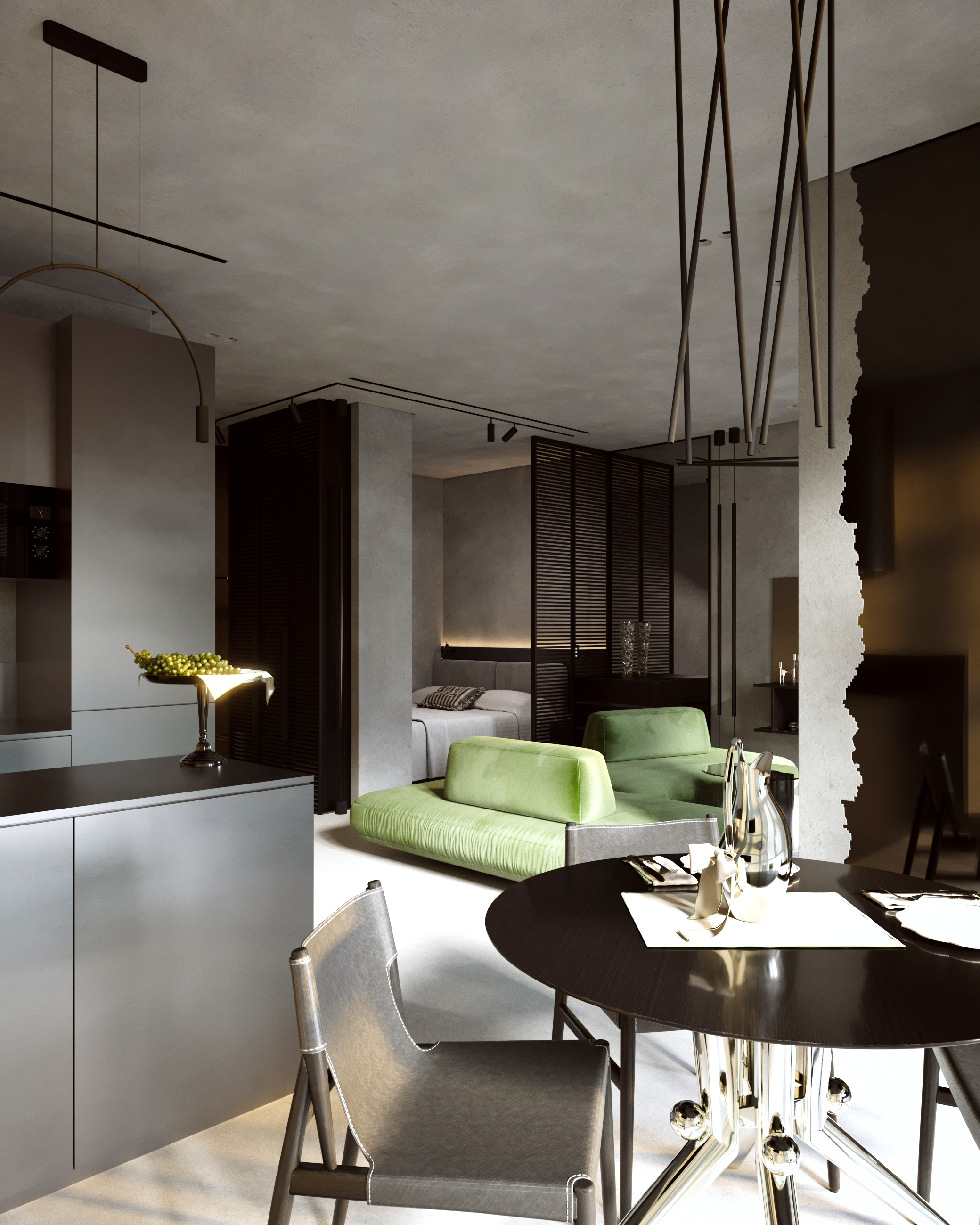 Apartment 2. Анастасия Березовская | Премиальная 3D-визуализация и нейрокреатив