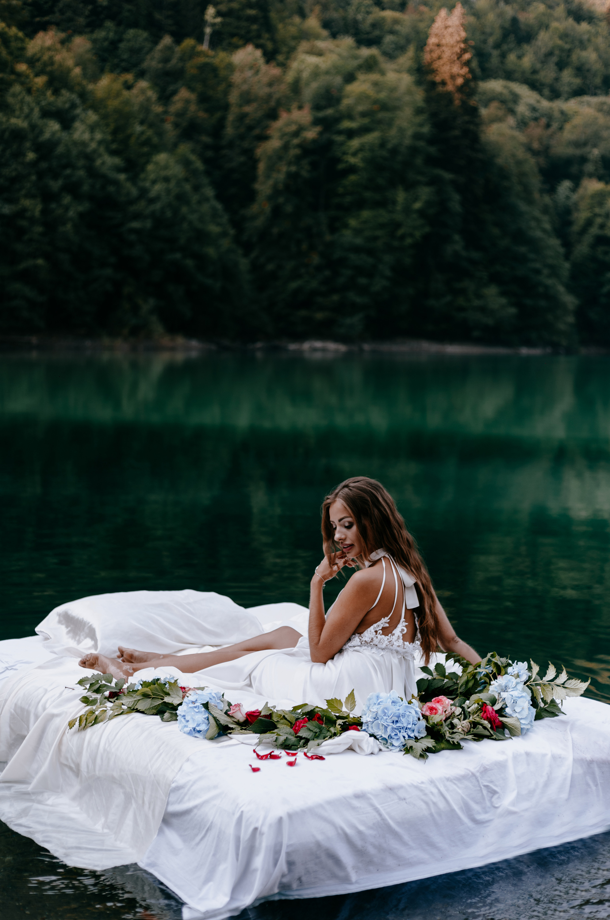 Утро на озере. Фотограф Виктория Славнова