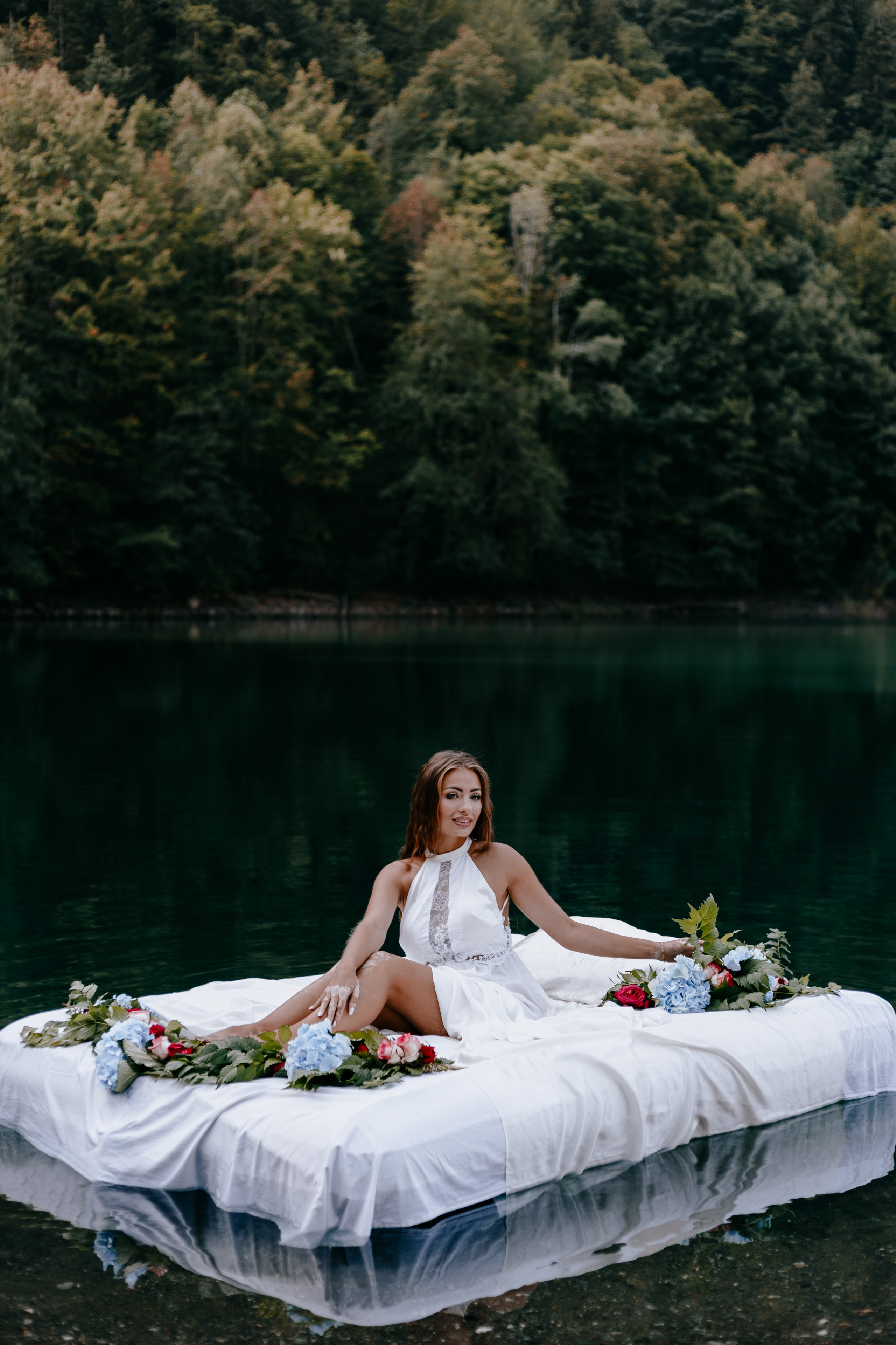 Утро на озере. Фотограф Виктория Славнова