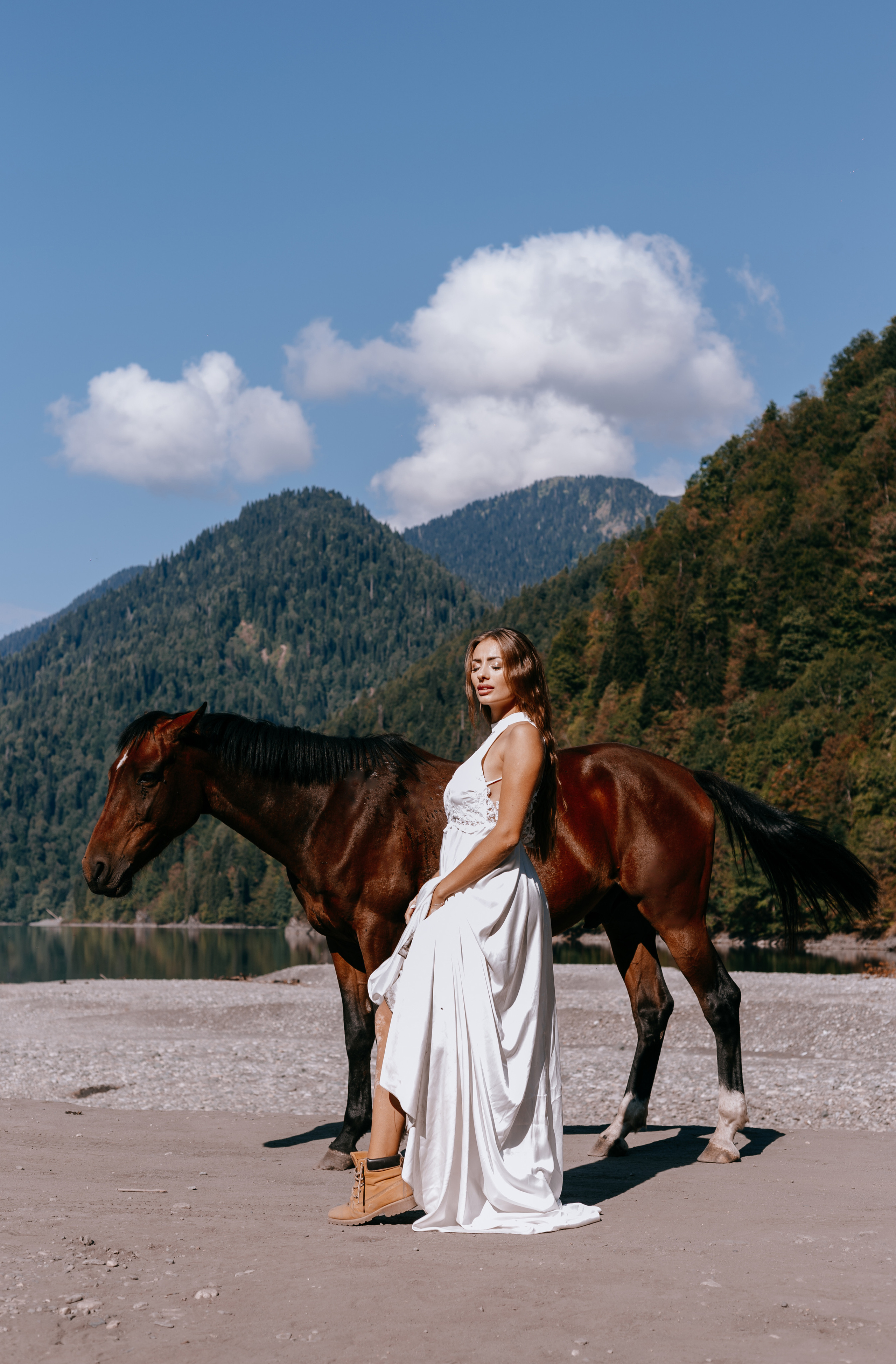 Утро на озере. Фотограф Виктория Славнова